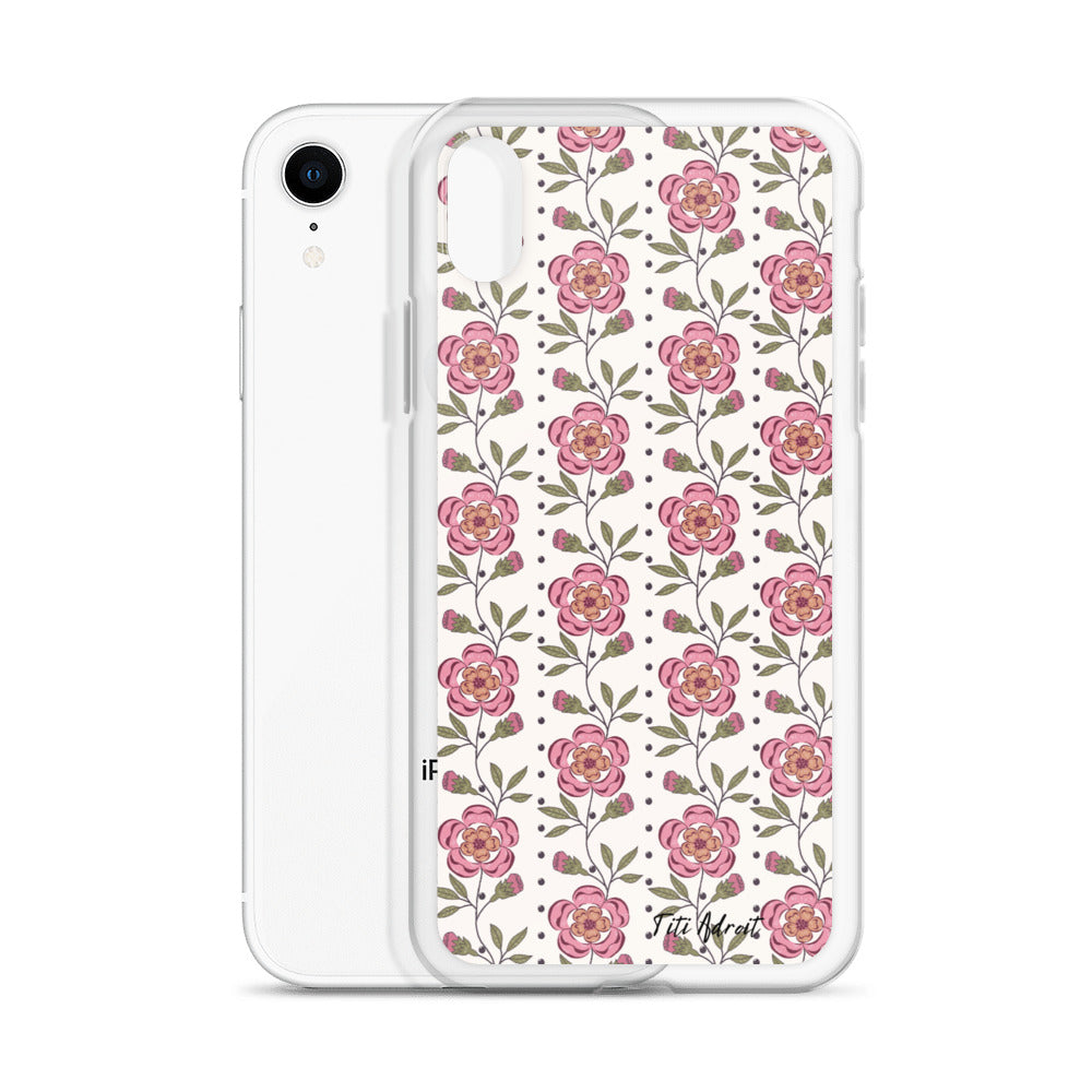 Royal_Rose_Porcelain_Clear_Phonecase_iPhone