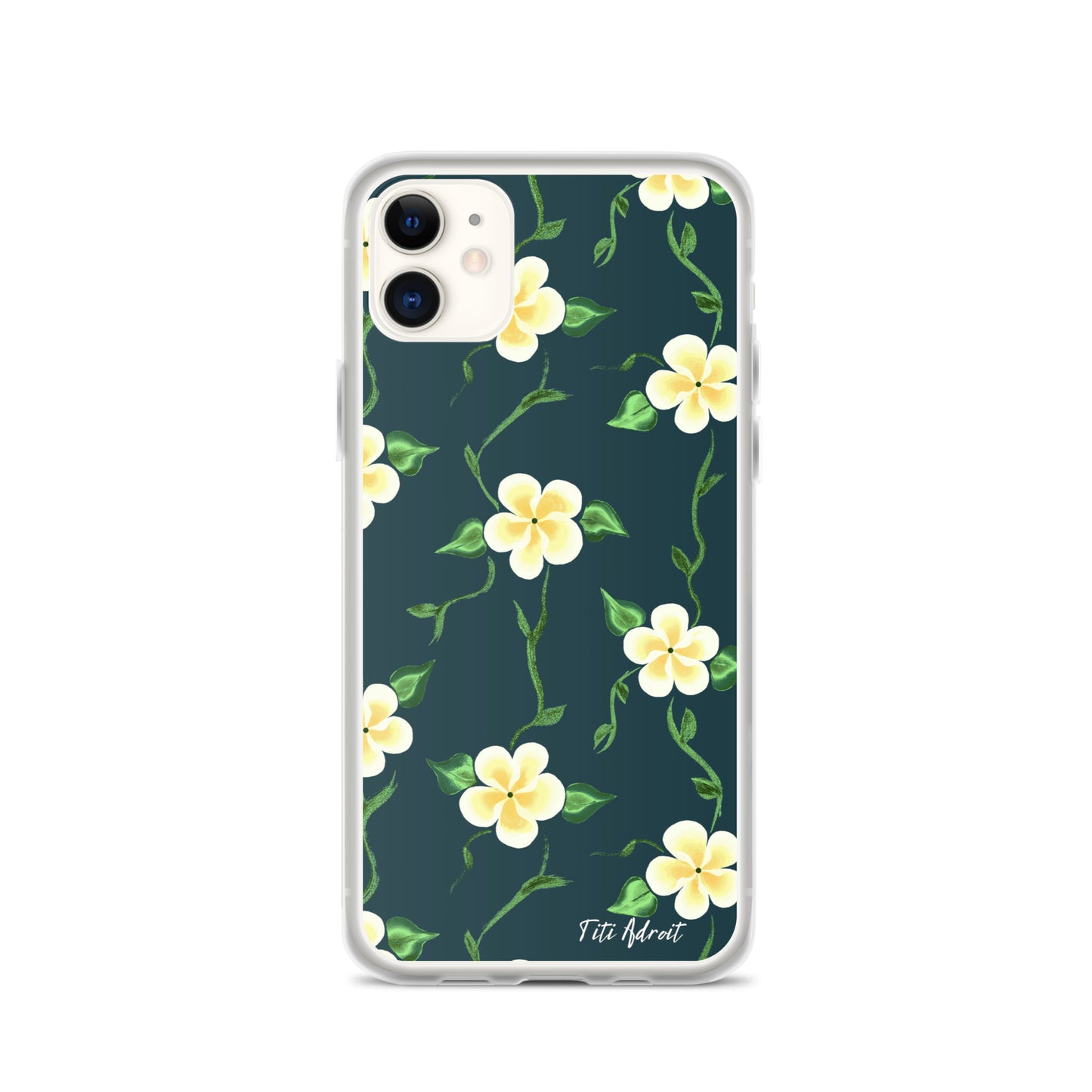 Canary_Spruce_Flower_Clear_Phonecase_iPhone