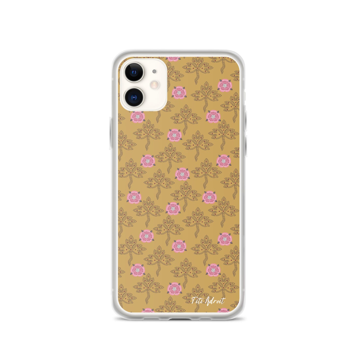 Royal_Honey_Pink_Clear_Phonecase_iPhone