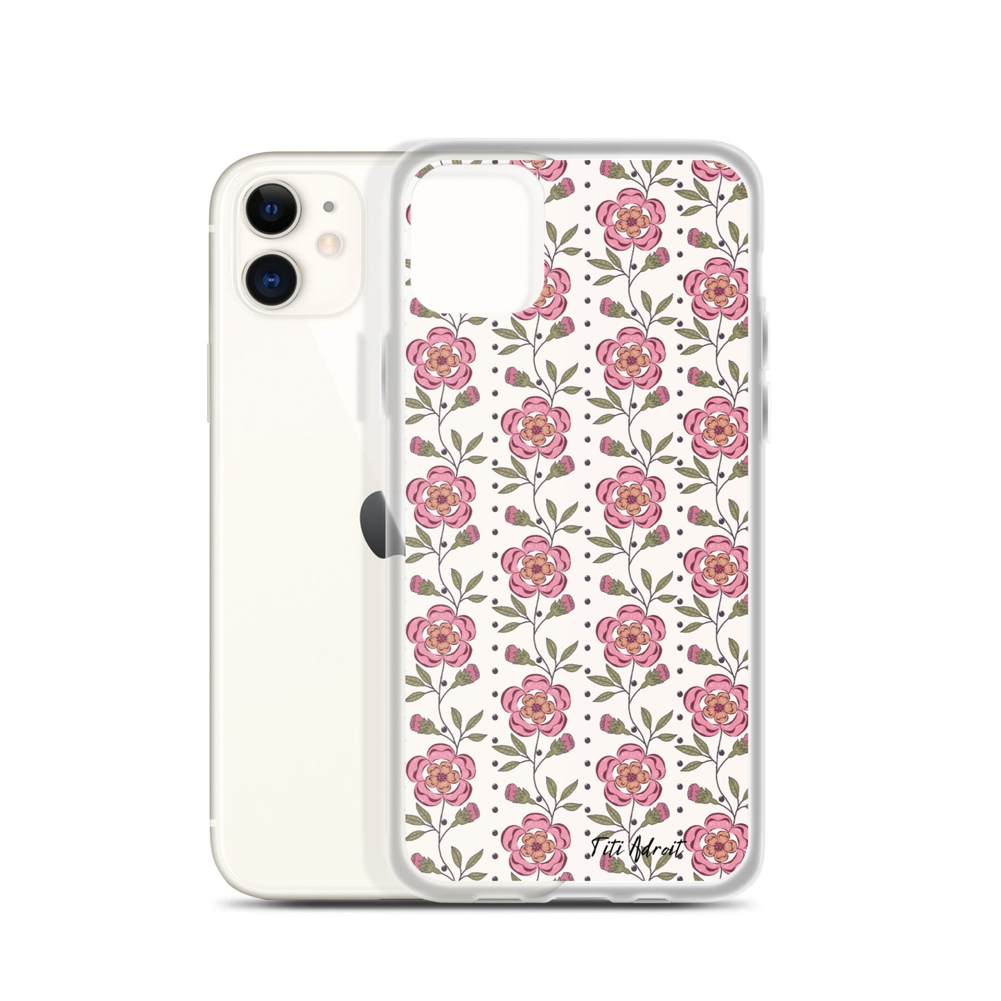 Royal_Rose_Porcelain_Clear_Phonecase_iPhone