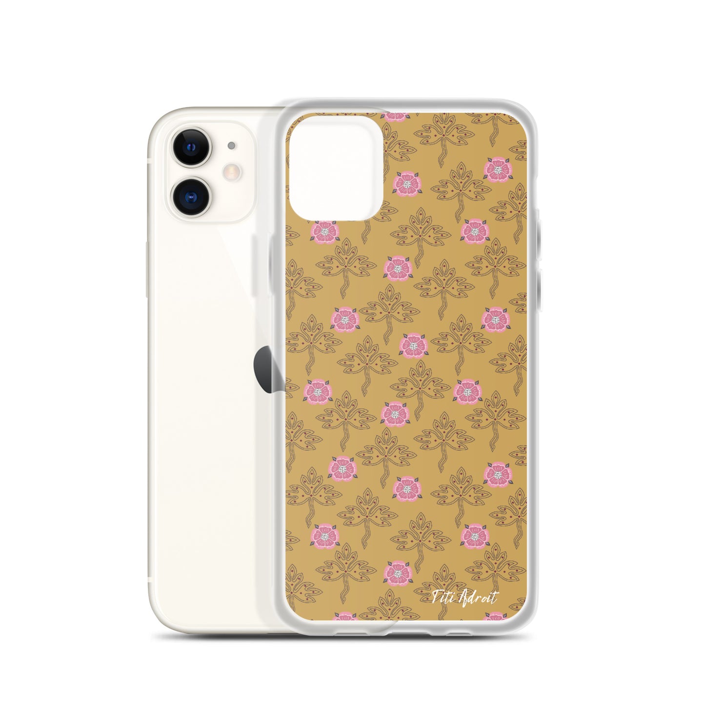 Royal_Honey_Pink_Clear_Phonecase_iPhone