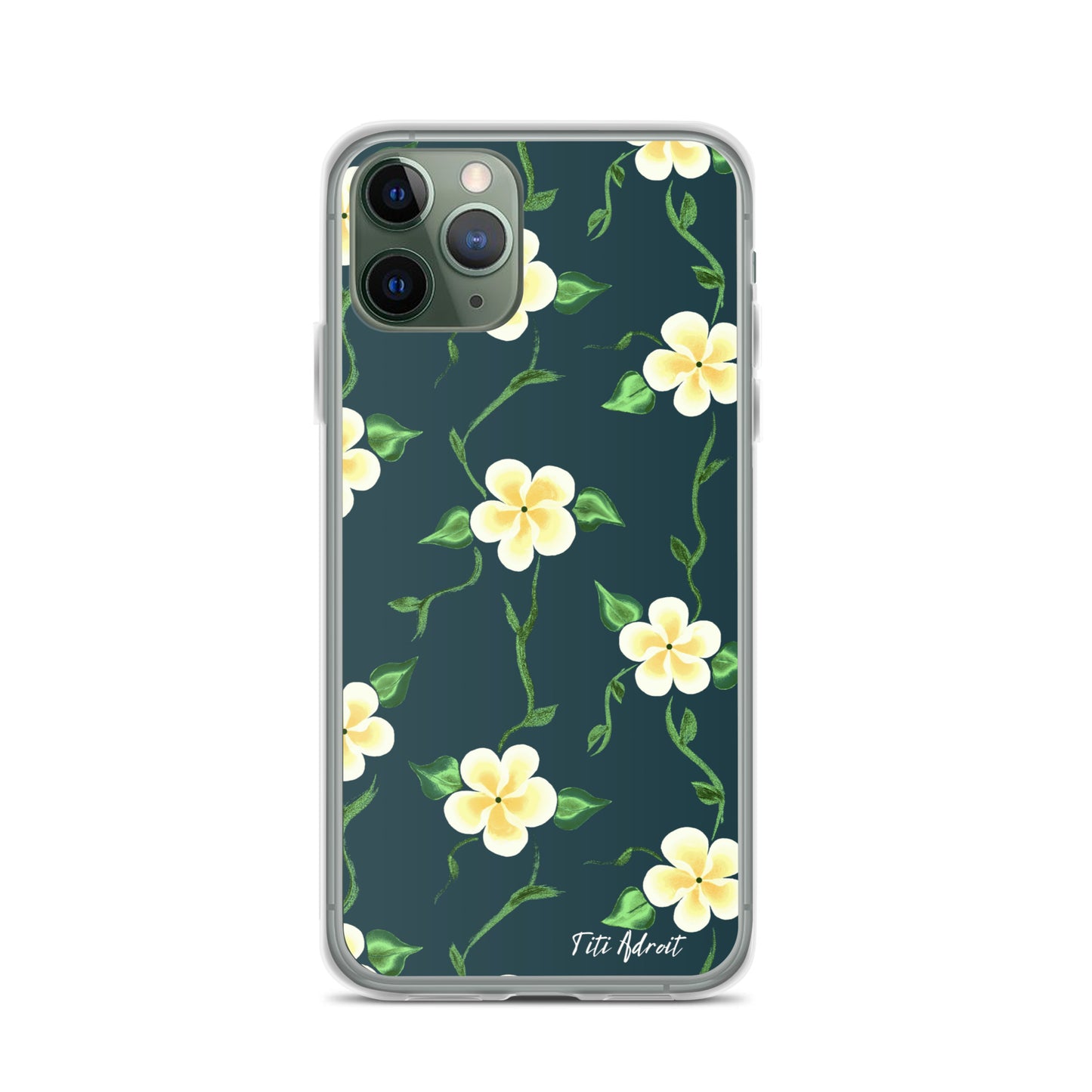 Canary_Spruce_Flower_Clear_Phonecase_iPhone