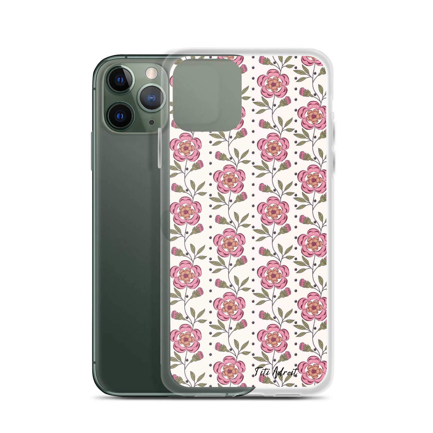 Royal_Rose_Porcelain_Clear_Phonecase_iPhone