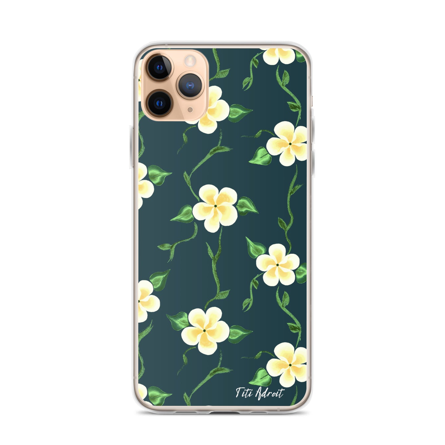 Canary_Spruce_Flower_Clear_Phonecase_iPhone