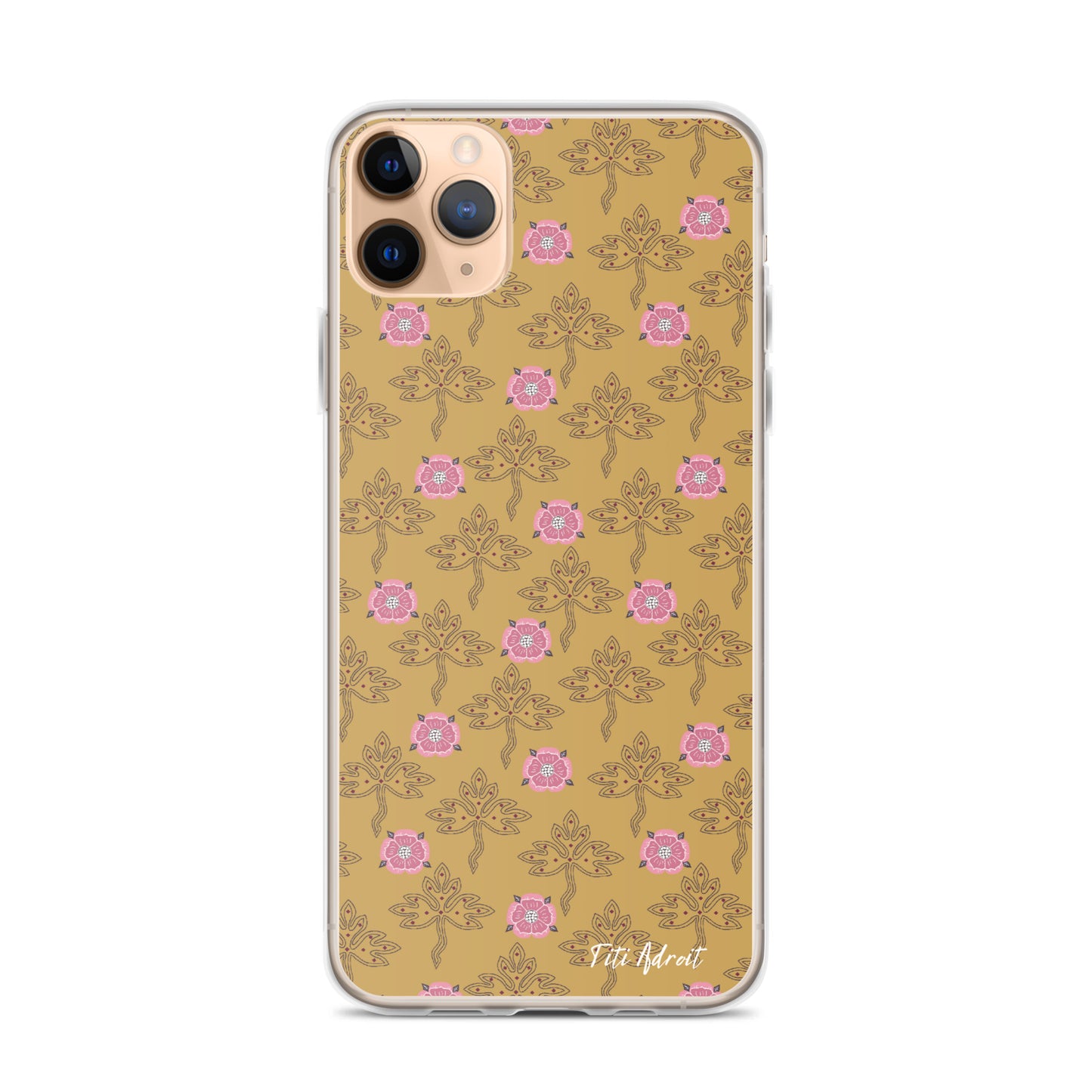 Royal_Honey_Pink_Clear_Phonecase_iPhone