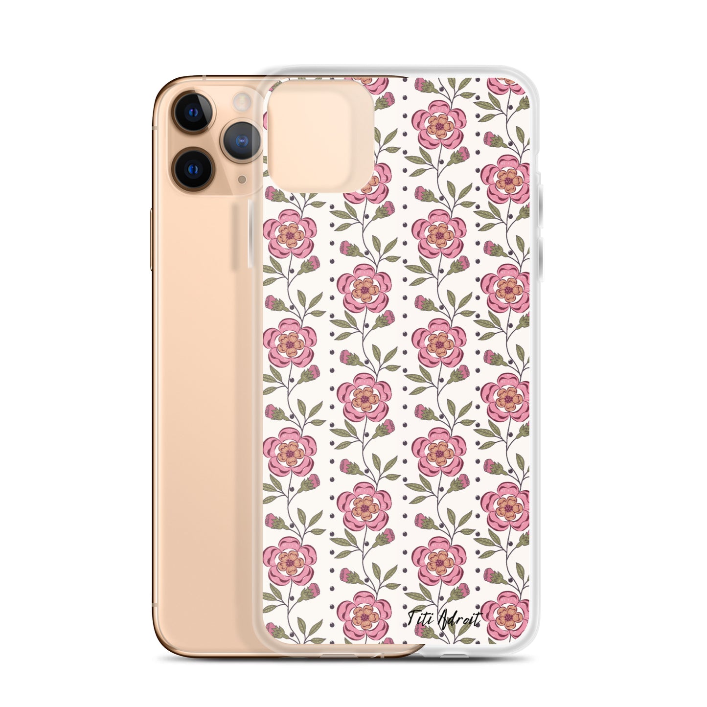 Royal_Rose_Porcelain_Clear_Phonecase_iPhone