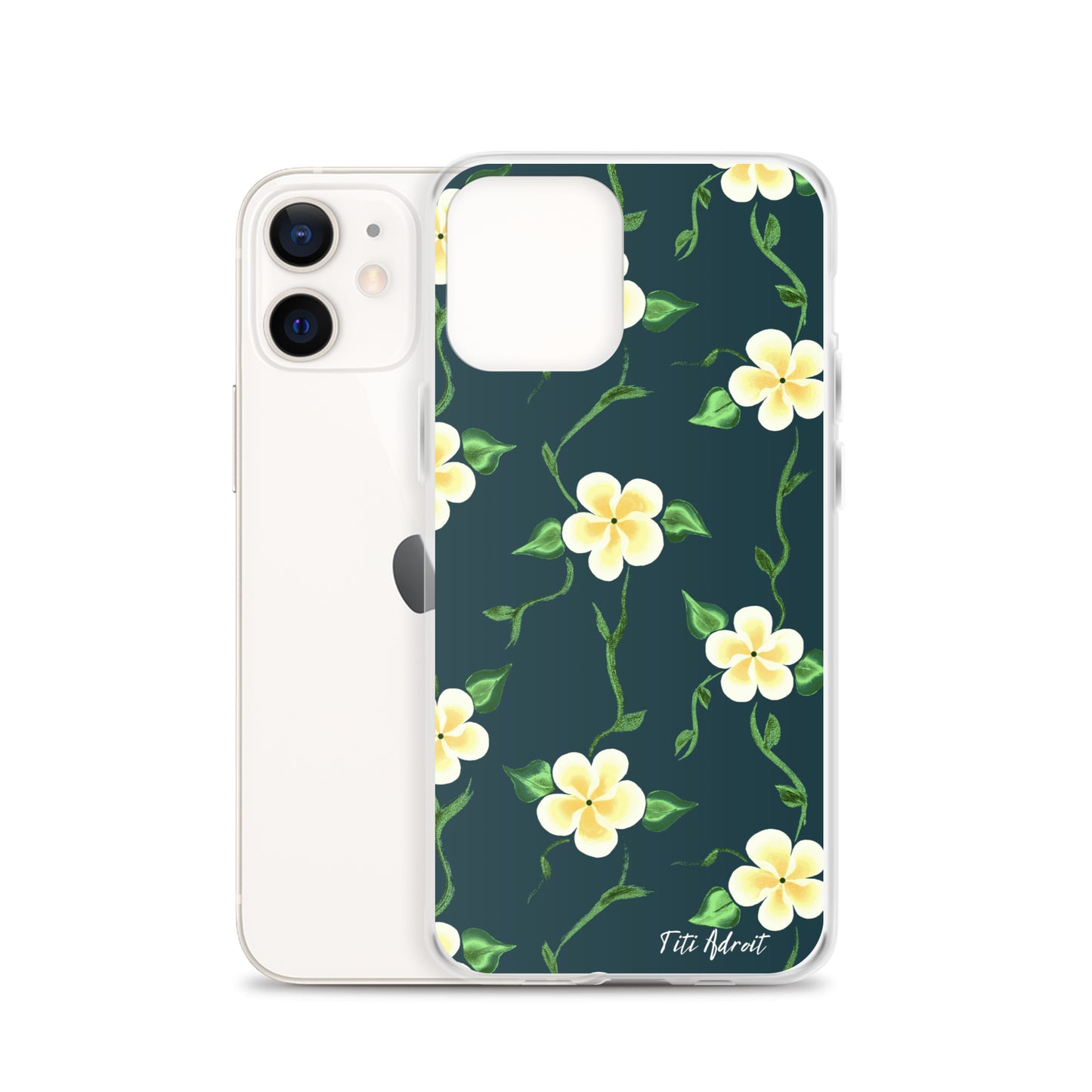 Canary_Spruce_Flower_Clear_Phonecase_iPhone