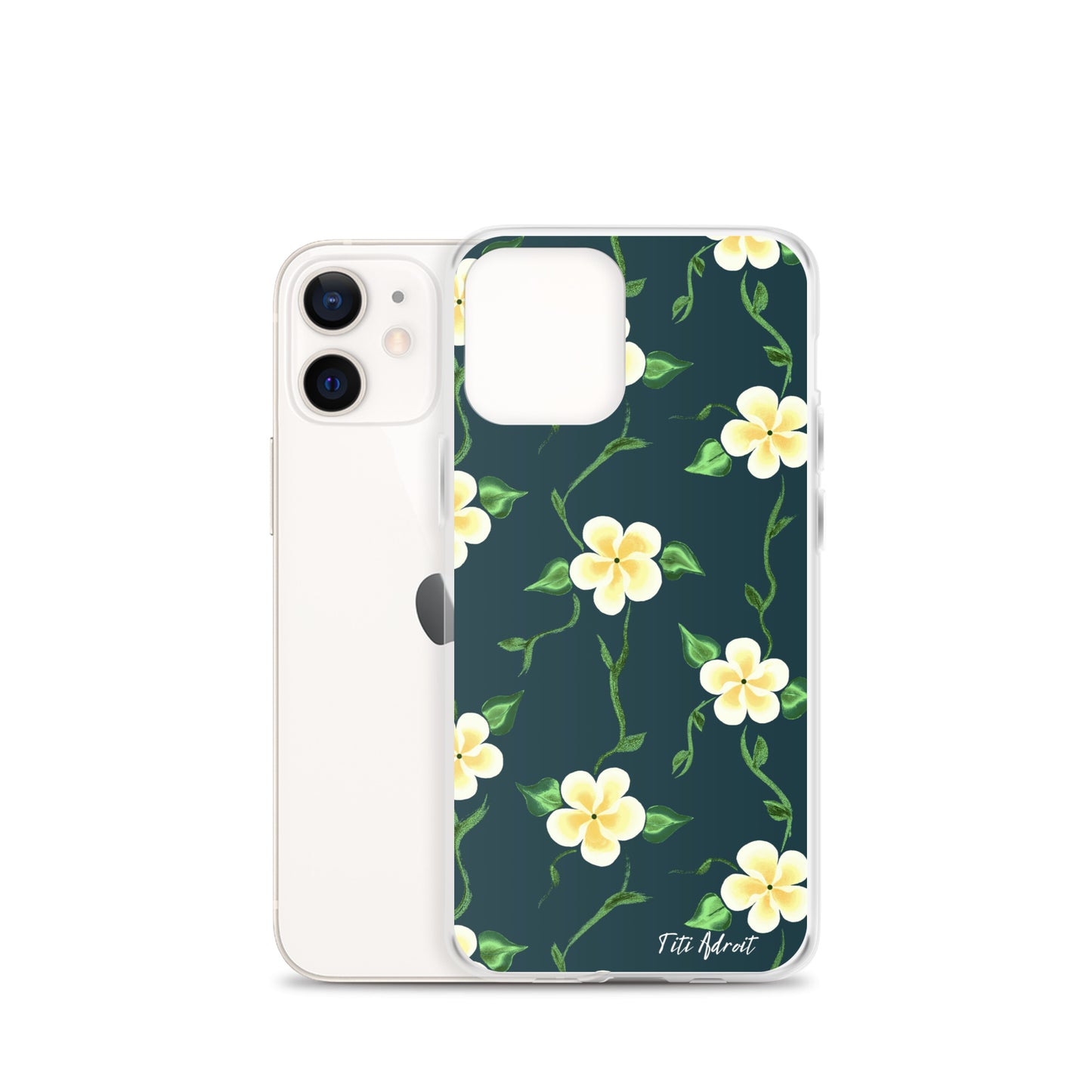 Canary_Spruce_Flower_Clear_Phonecase_iPhone