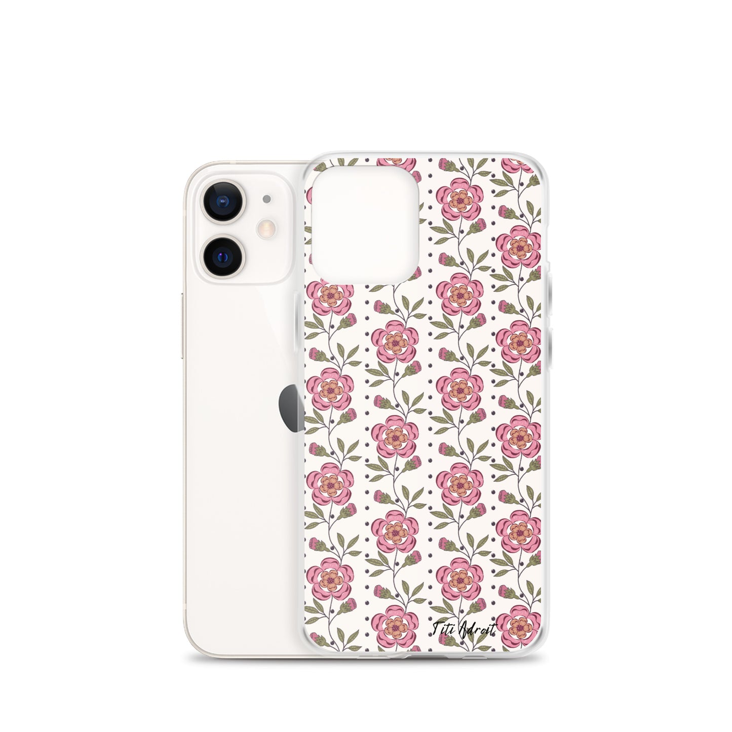 Royal_Rose_Porcelain_Clear_Phonecase_iPhone