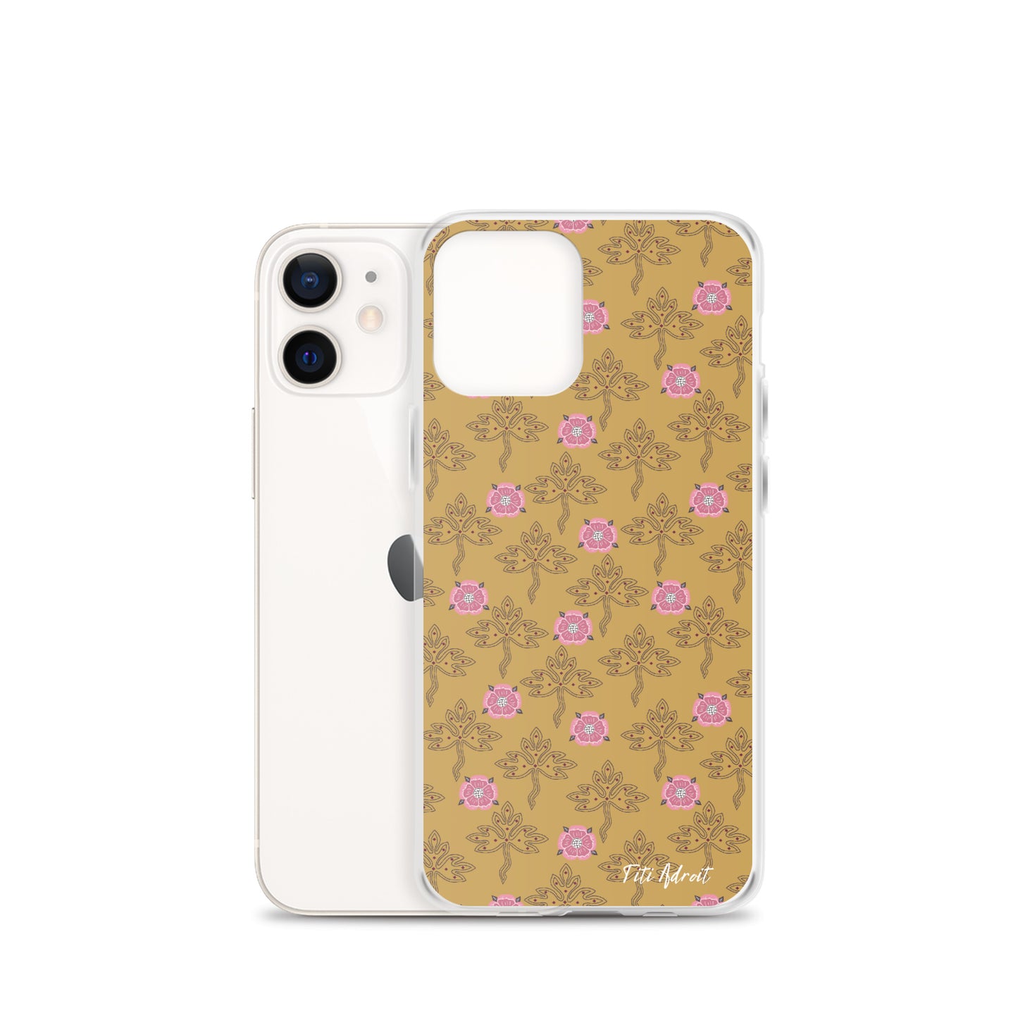 Royal_Honey_Pink_Clear_Phonecase_iPhone