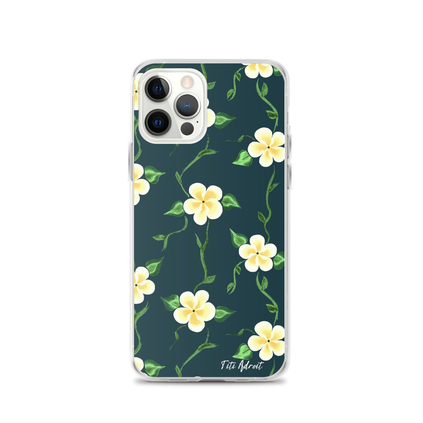 Canary_Spruce_Flower_Clear_Phonecase_iPhone