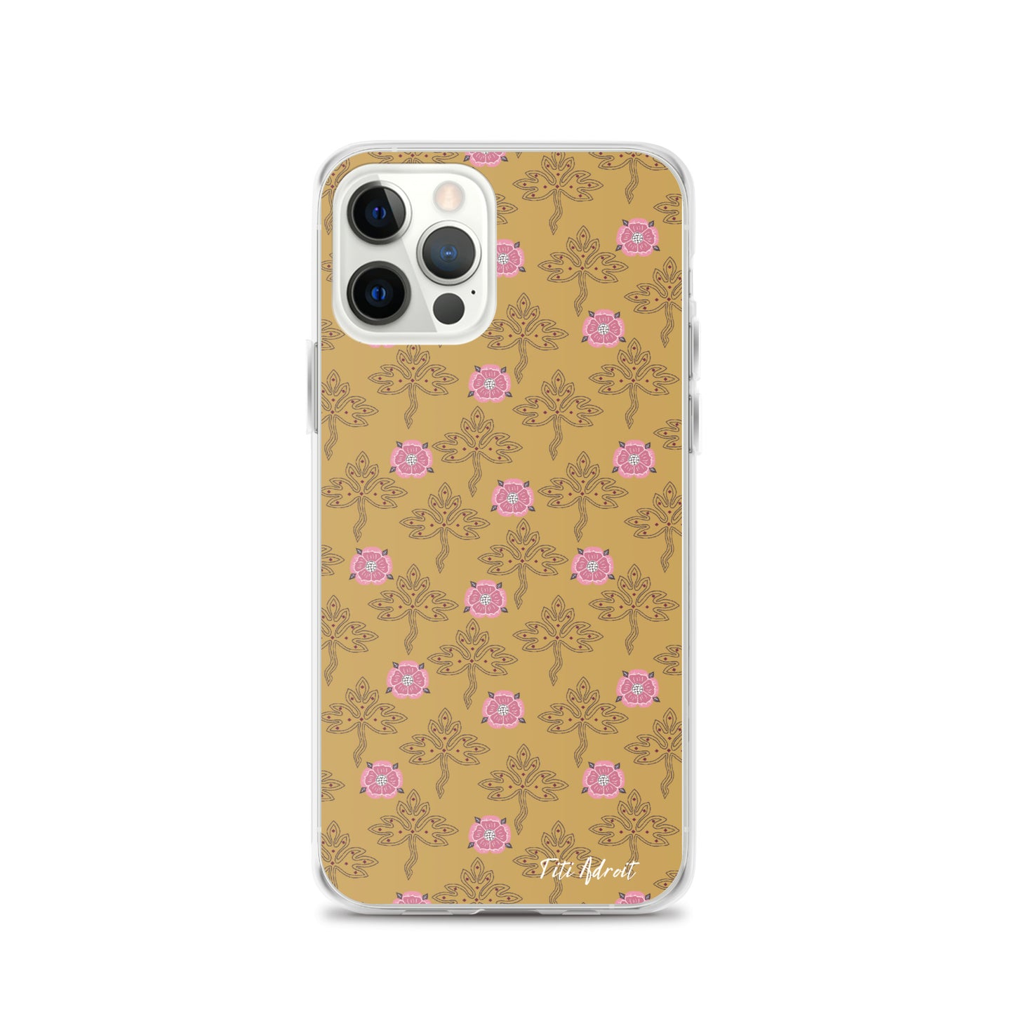 Royal_Honey_Pink_Clear_Phonecase_iPhone