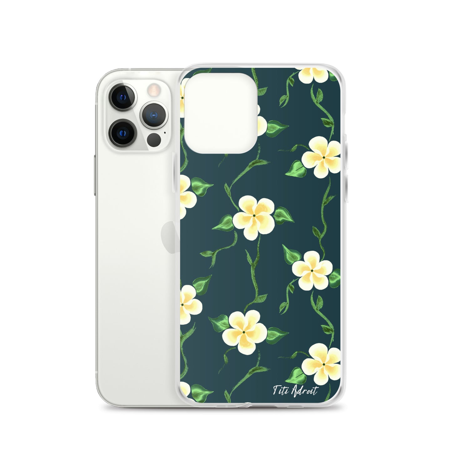 Canary_Spruce_Flower_Clear_Phonecase_iPhone