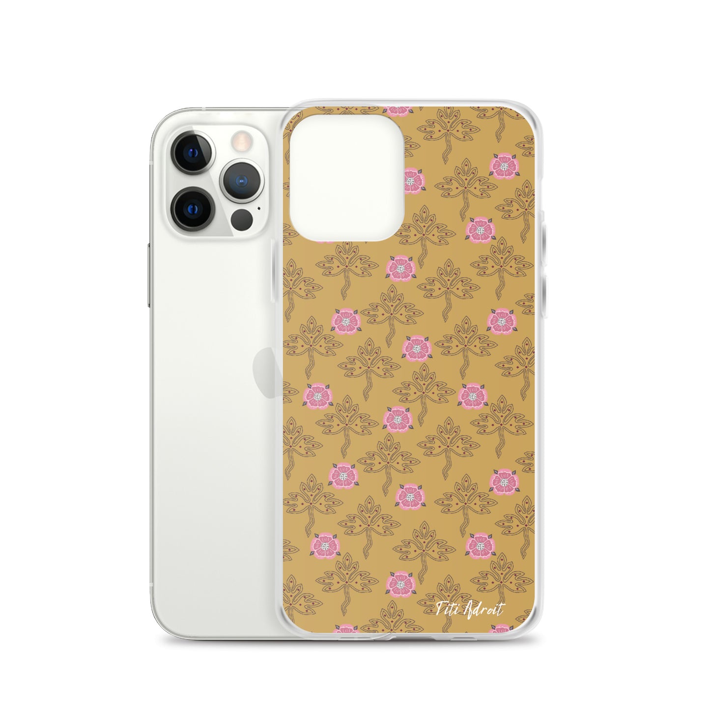 Royal_Honey_Pink_Clear_Phonecase_iPhone