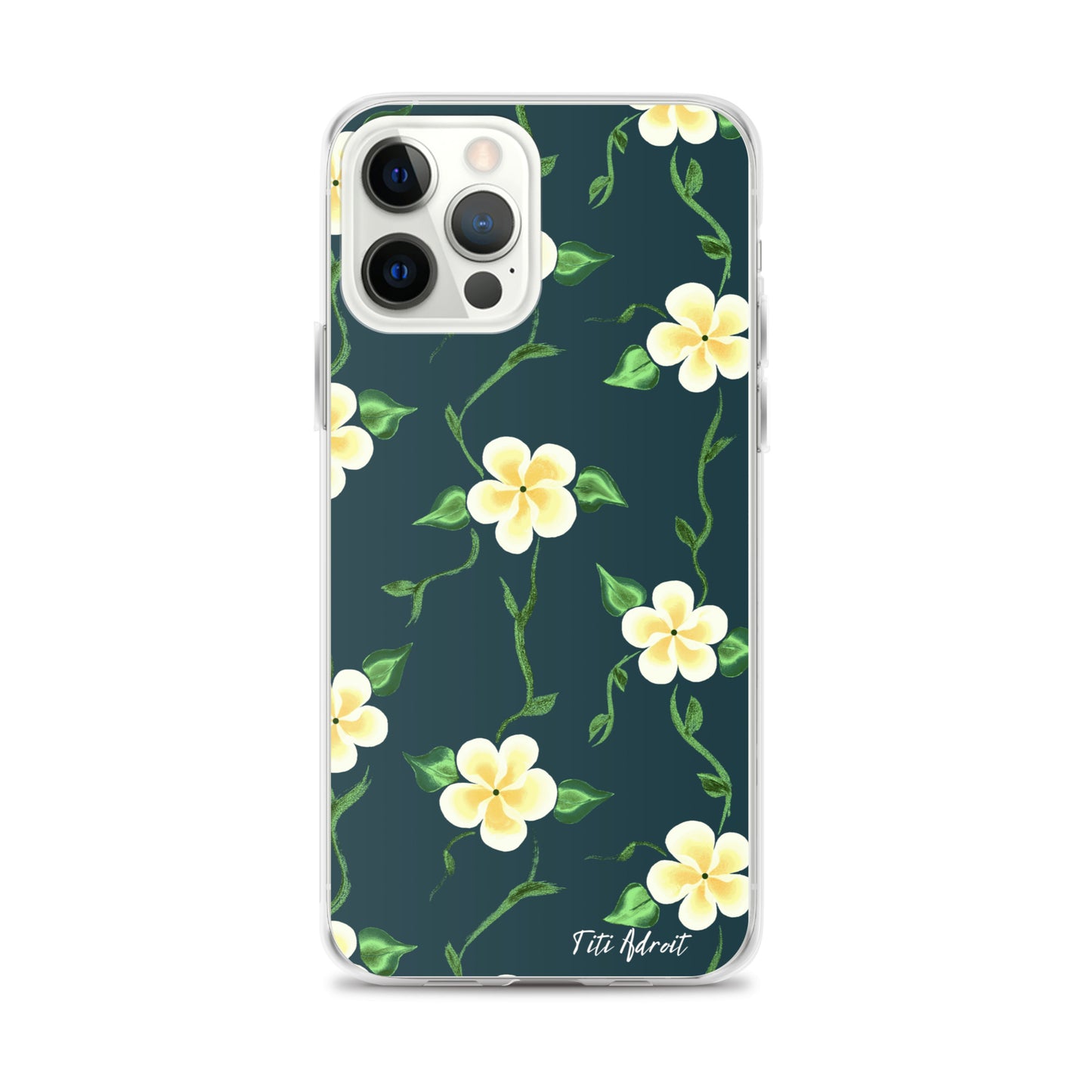 Canary_Spruce_Flower_Clear_Phonecase_iPhone
