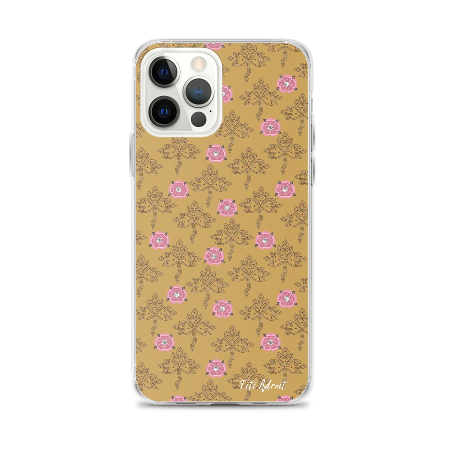 Royal_Honey_Pink_Clear_Phonecase_iPhone