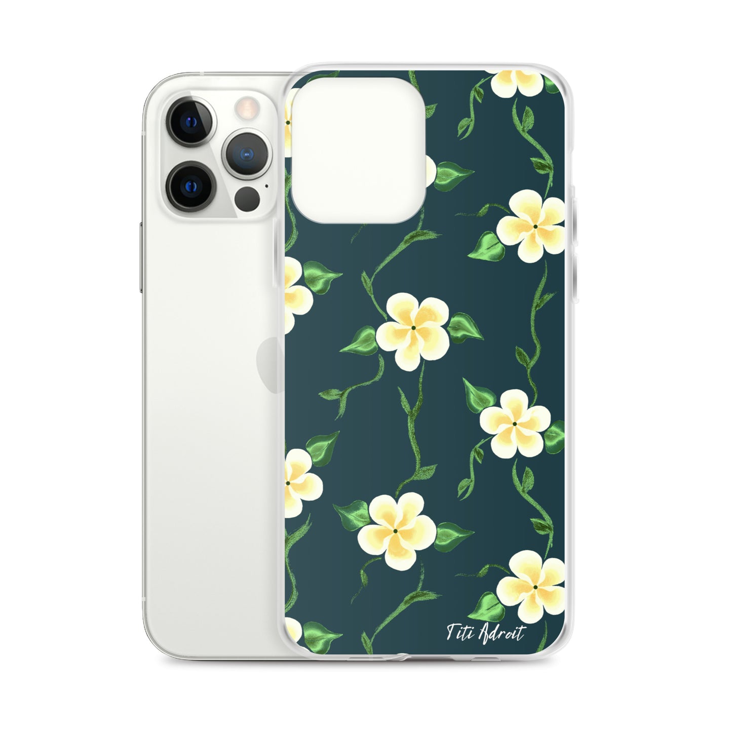 Canary_Spruce_Flower_Clear_Phonecase_iPhone