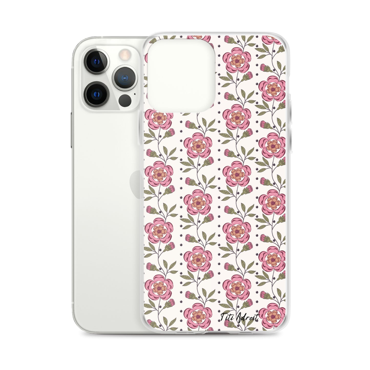 Royal_Rose_Porcelain_Clear_Phonecase_iPhone