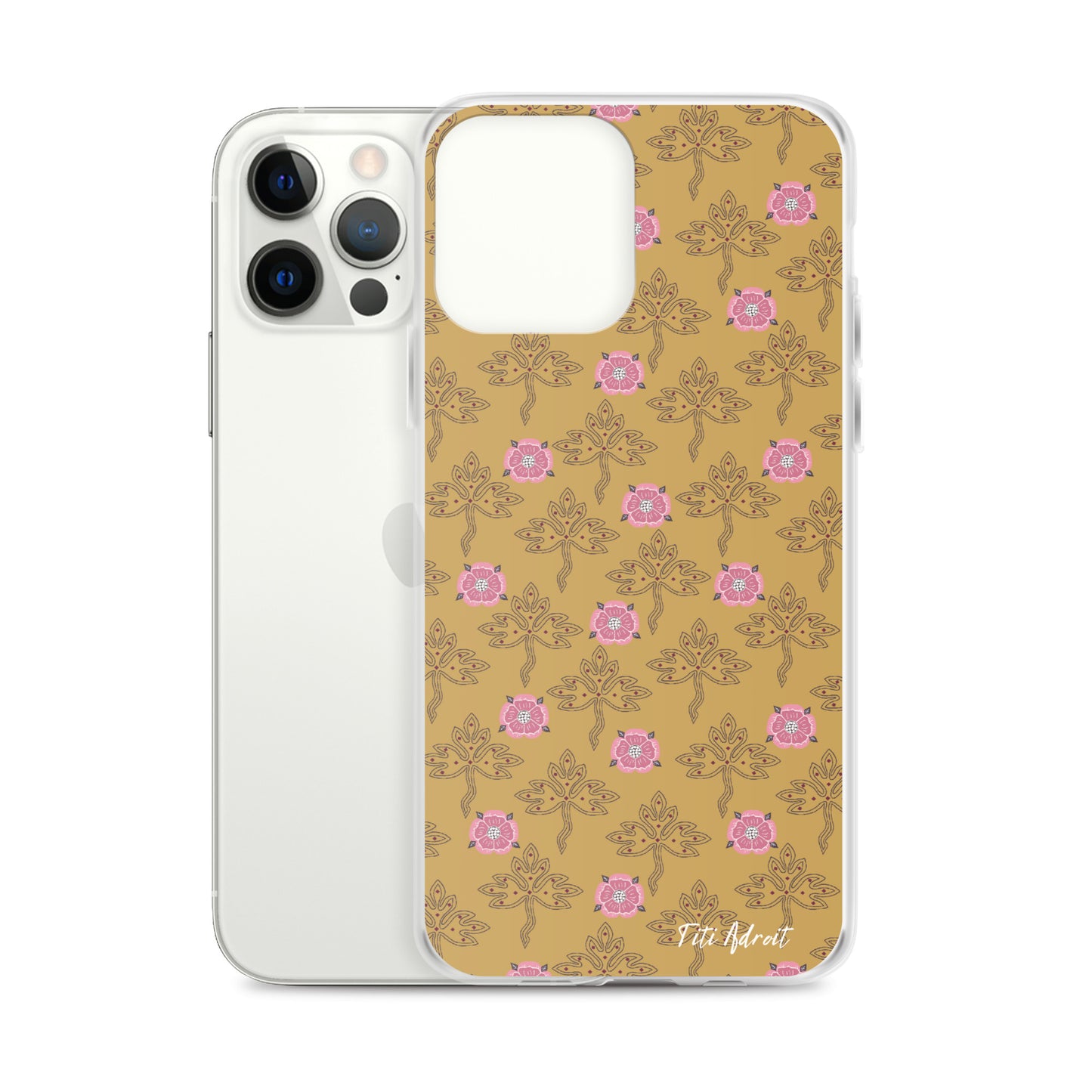 Royal_Honey_Pink_Clear_Phonecase_iPhone