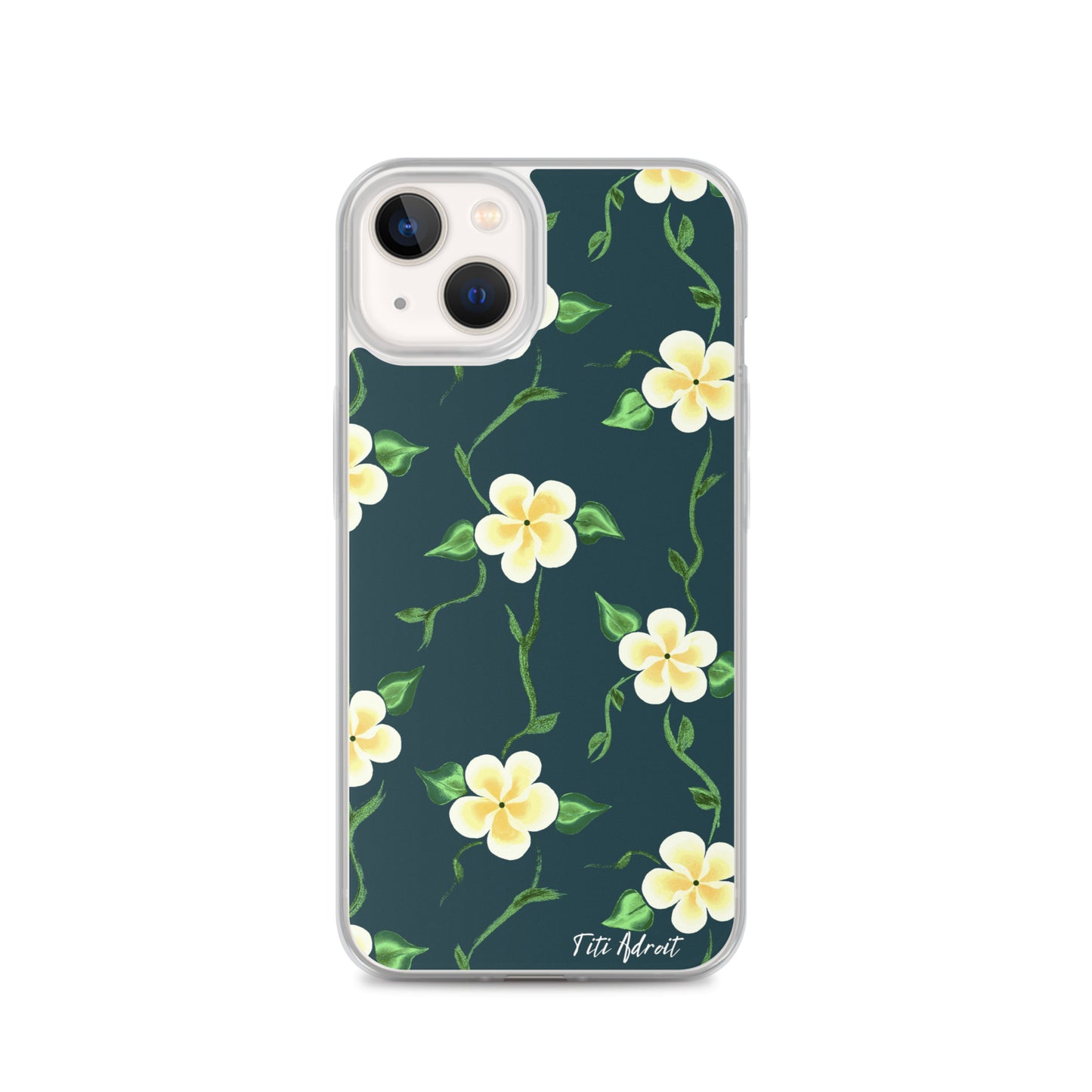Canary_Spruce_Flower_Clear_Phonecase_iPhone