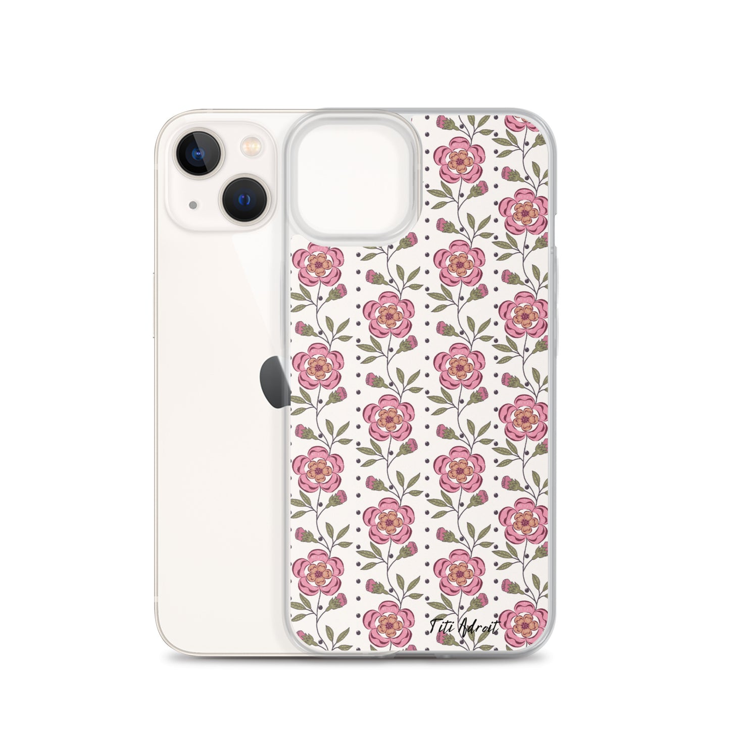 Royal_Rose_Porcelain_Clear_Phonecase_iPhone