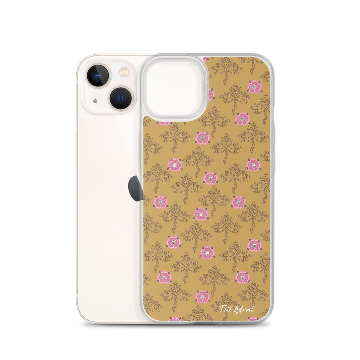 Royal_Honey_Pink_Clear_Phonecase_iPhone