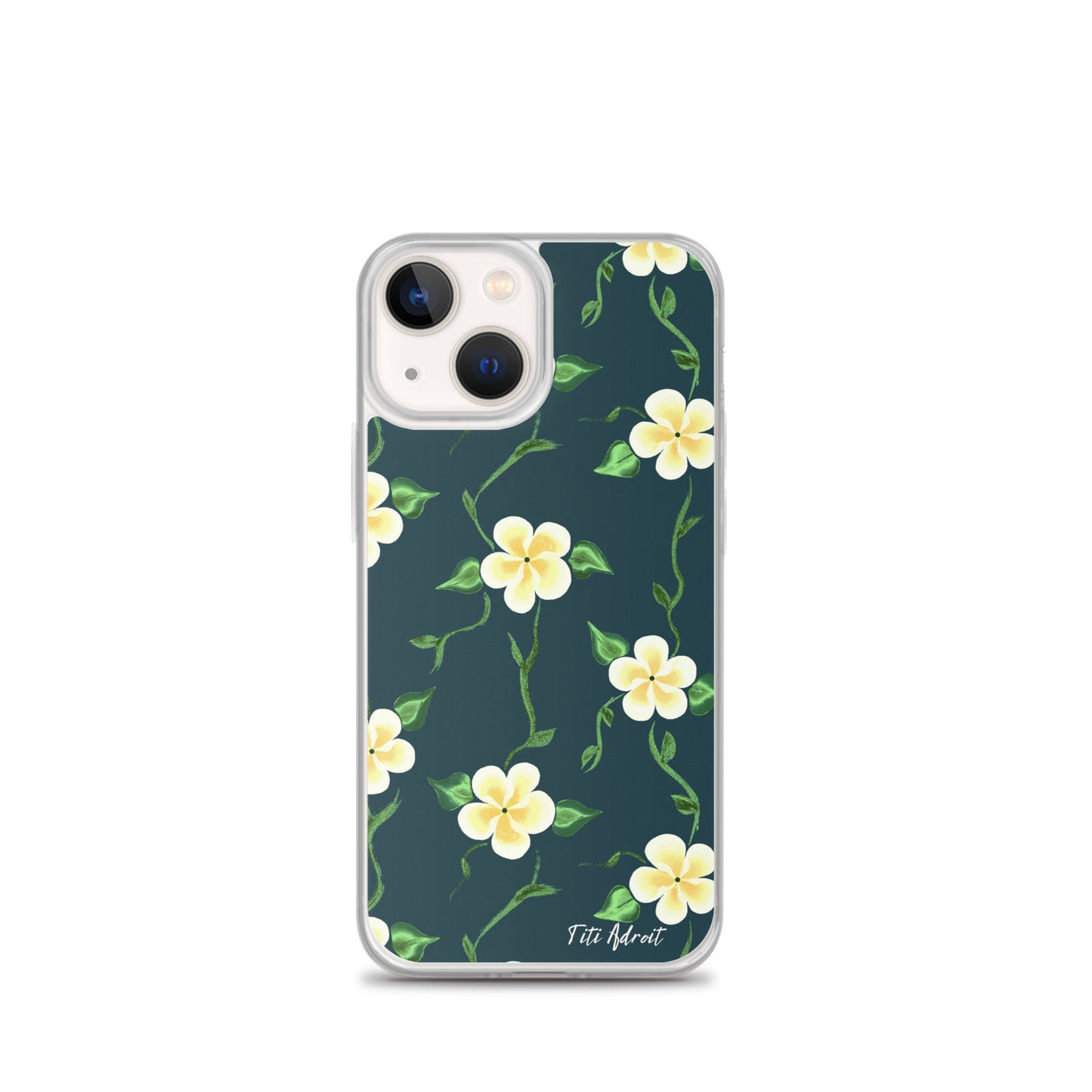 Canary_Spruce_Flower_Clear_Phonecase_iPhone