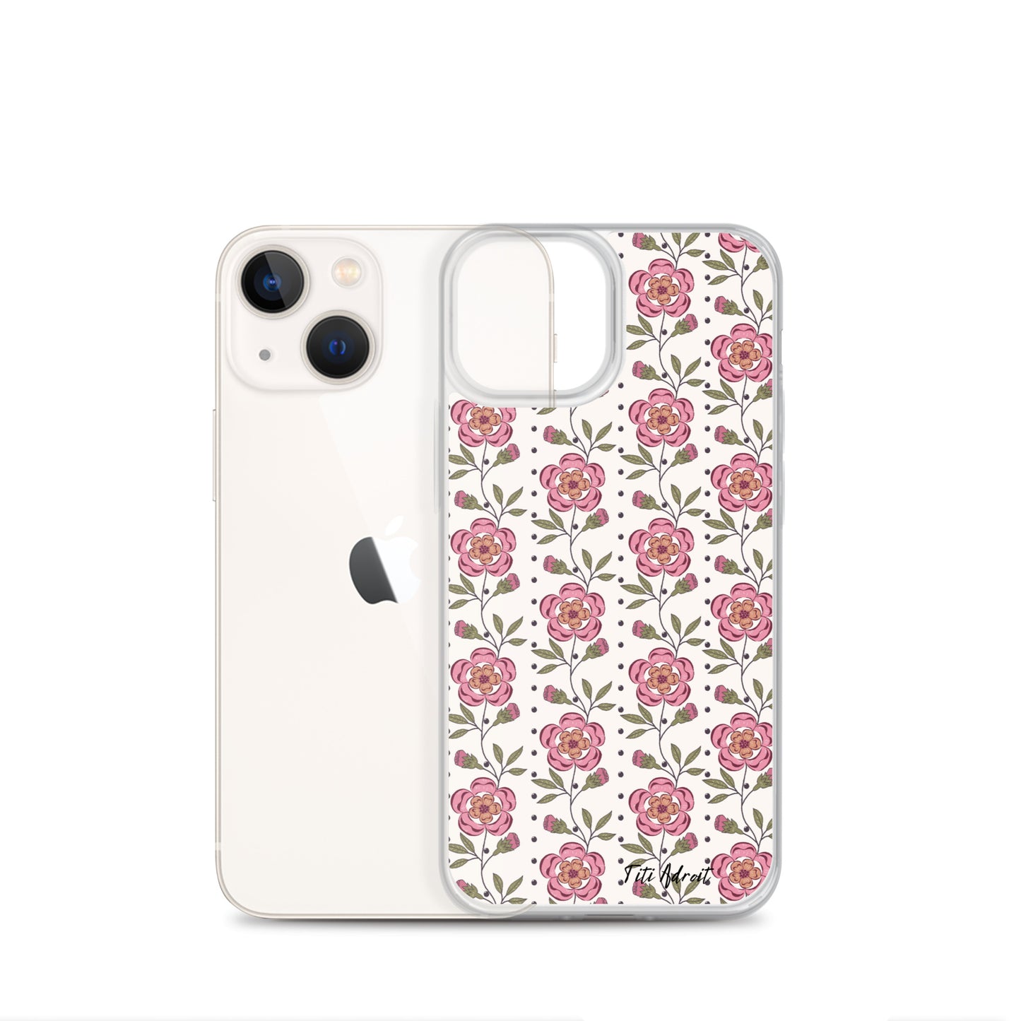 Royal_Rose_Porcelain_Clear_Phonecase_iPhone