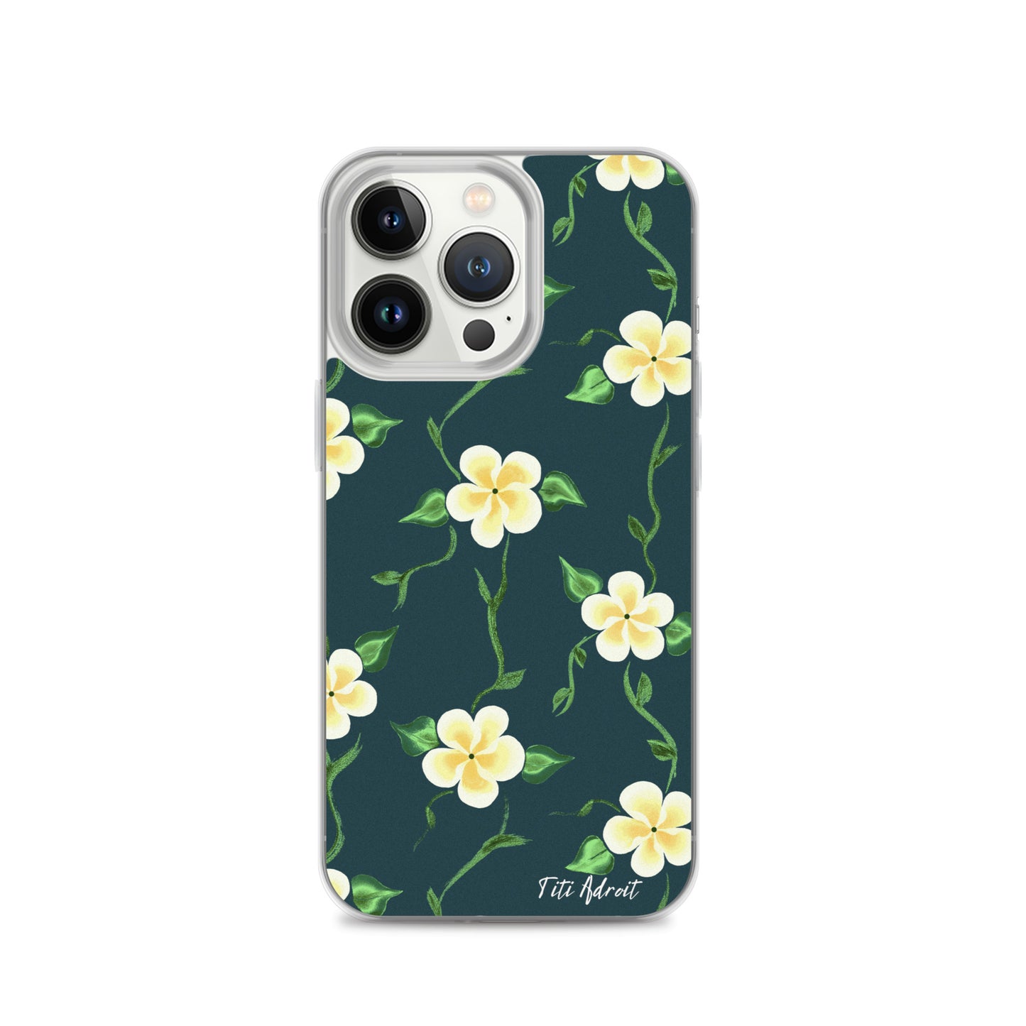 Canary_Spruce_Flower_Clear_Phonecase_iPhone