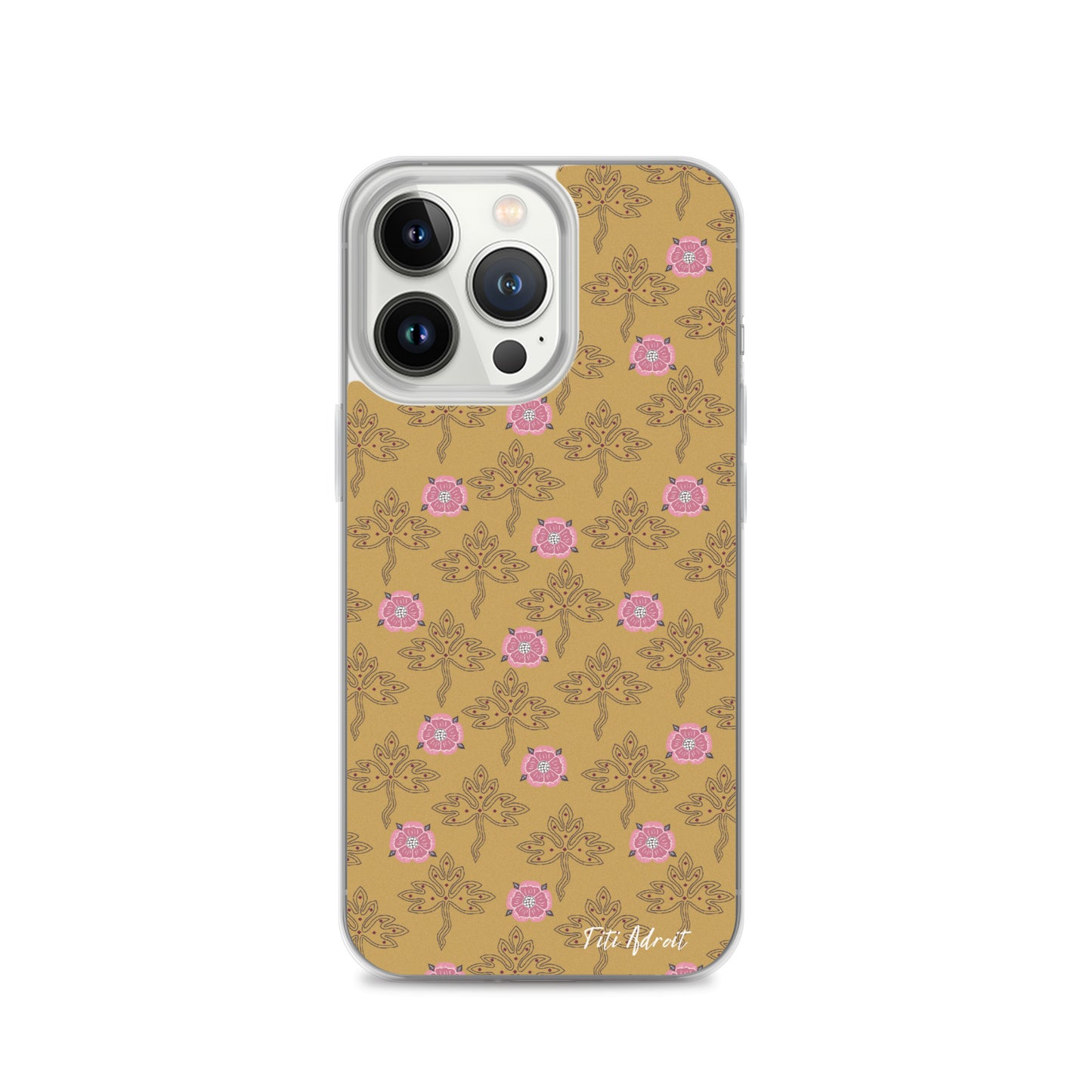 Royal_Honey_Pink_Clear_Phonecase_iPhone