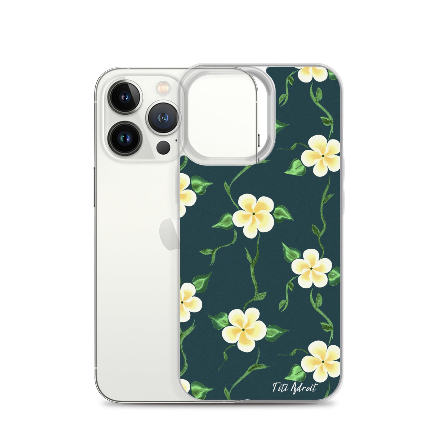 Canary_Spruce_Flower_Clear_Phonecase_iPhone