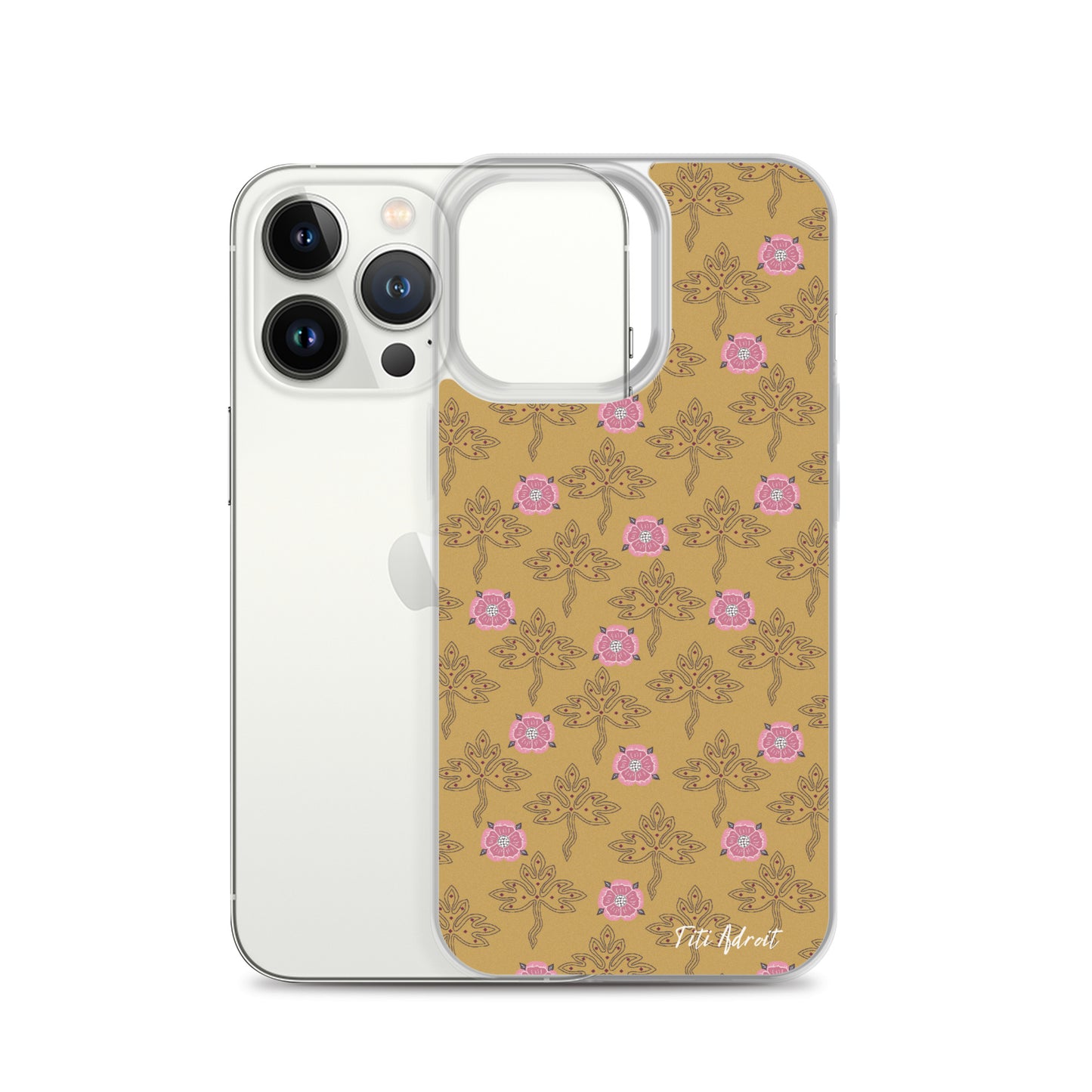 Royal_Honey_Pink_Clear_Phonecase_iPhone
