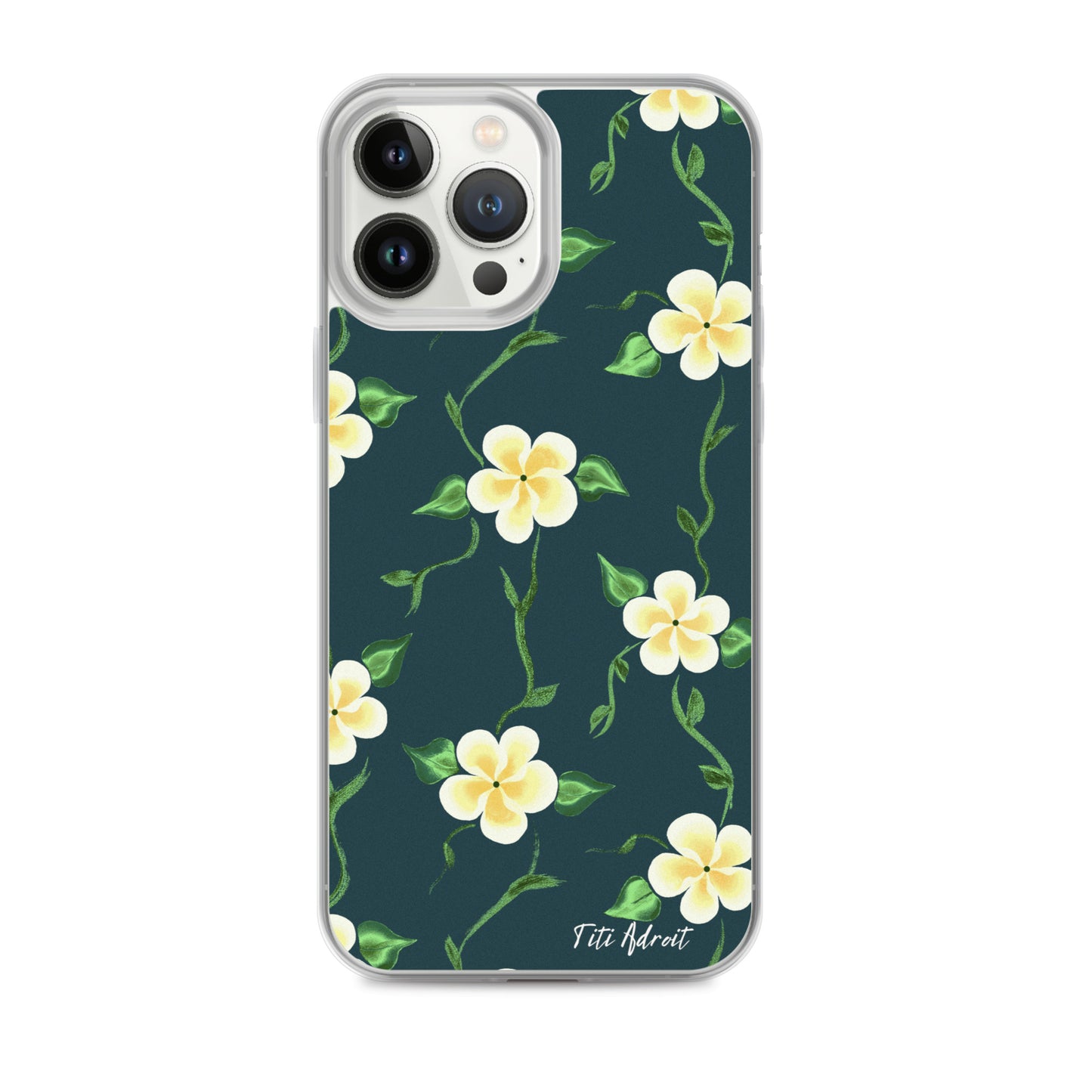 Canary_Spruce_Flower_Clear_Phonecase_iPhone