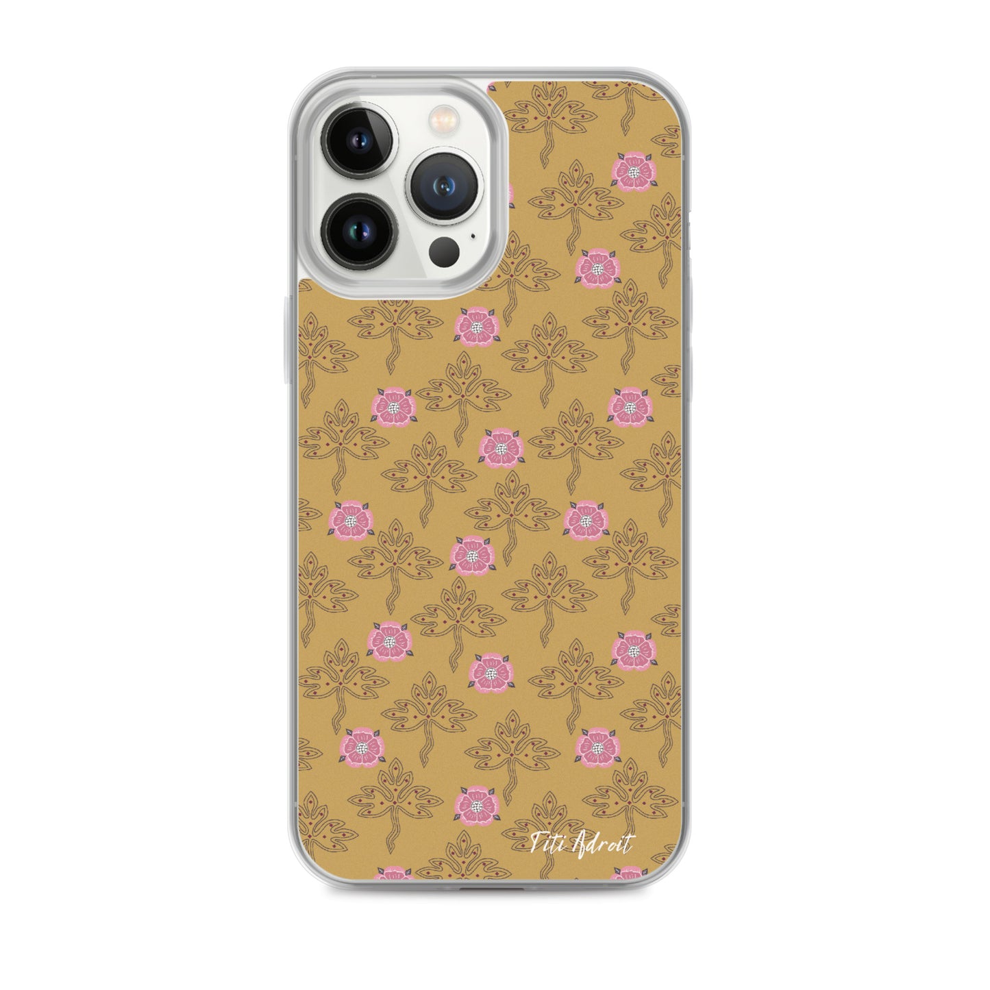 Royal_Honey_Pink_Clear_Phonecase_iPhone