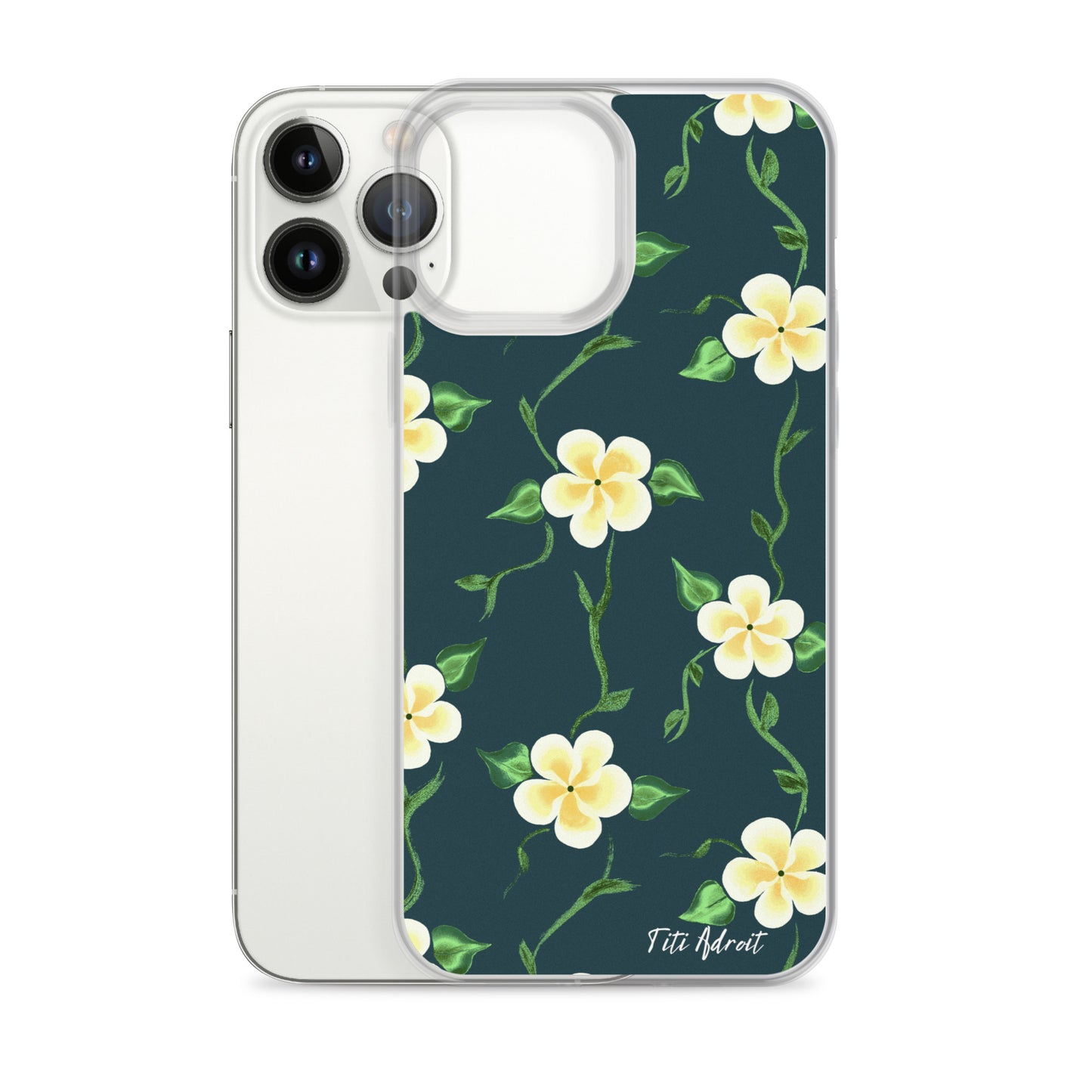 Canary_Spruce_Flower_Clear_Phonecase_iPhone