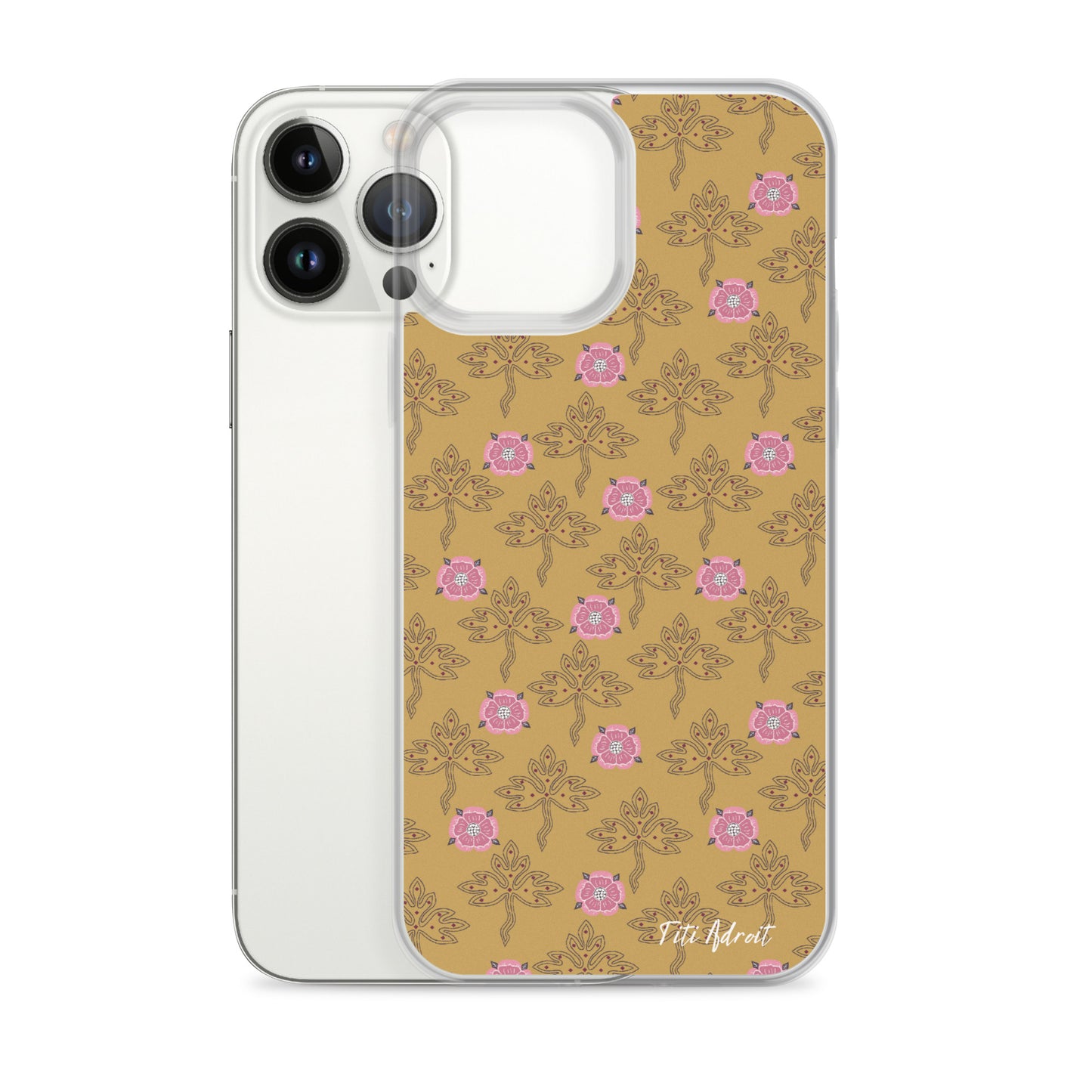 Royal_Honey_Pink_Clear_Phonecase_iPhone