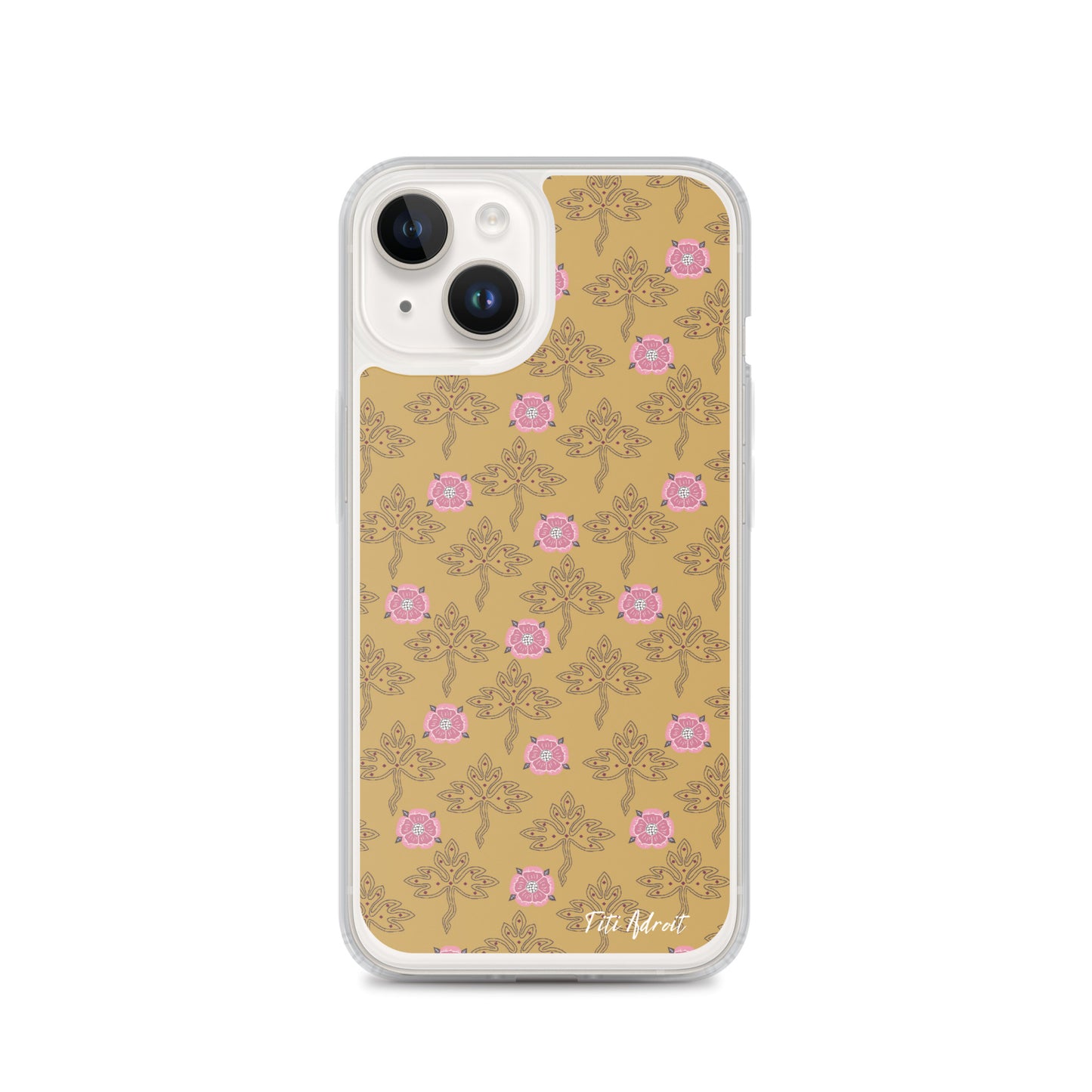 Royal_Honey_Pink_Clear_Phonecase_iPhone