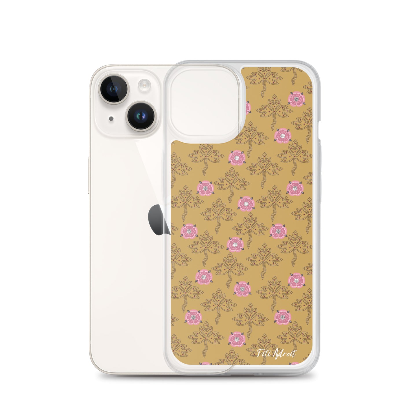 Royal_Honey_Pink_Clear_Phonecase_iPhone