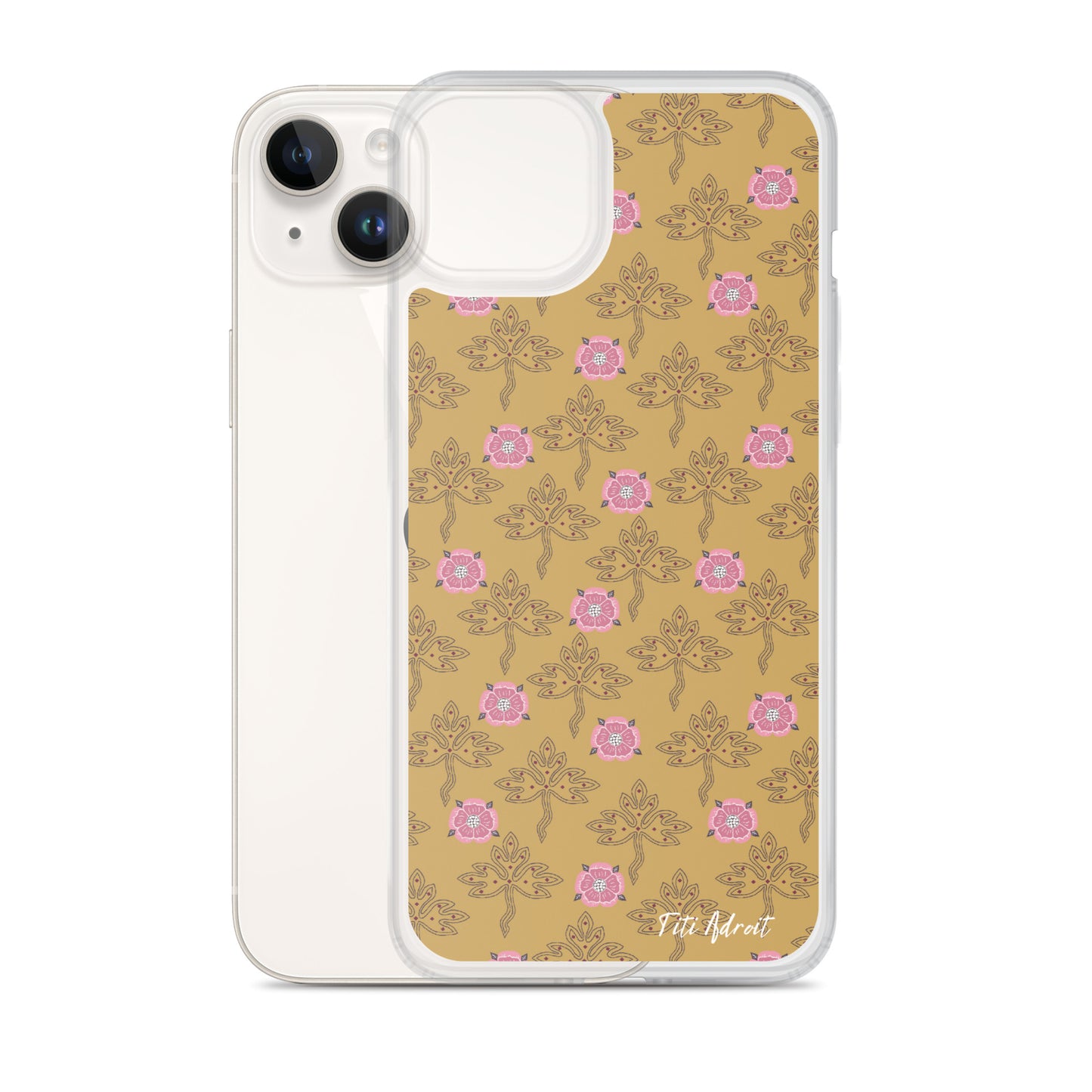 Royal_Honey_Pink_Clear_Phonecase_iPhone