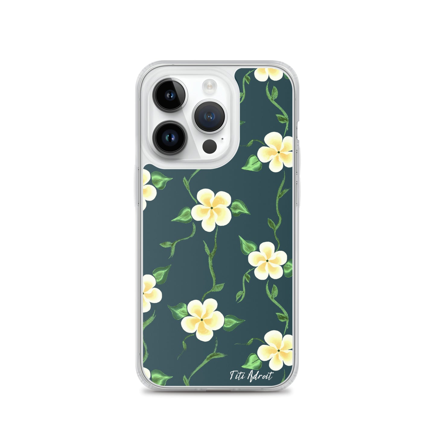 Canary_Spruce_Flower_Clear_Phonecase_iPhone