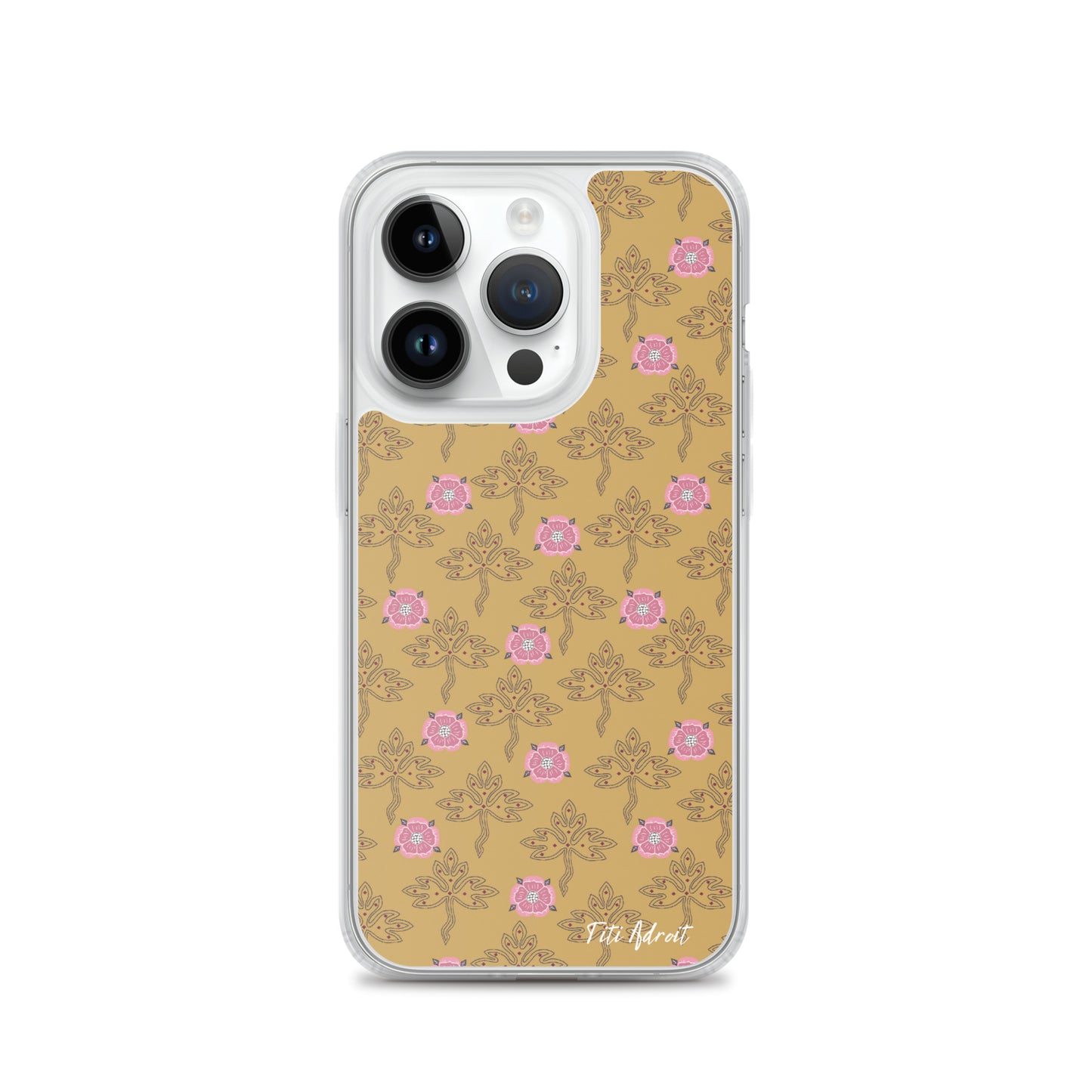 Royal_Honey_Pink_Clear_Phonecase_iPhone