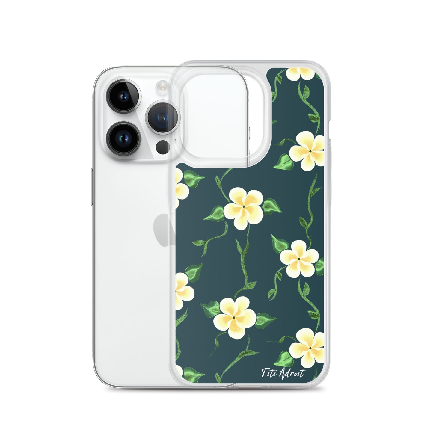 Canary_Spruce_Flower_Clear_Phonecase_iPhone
