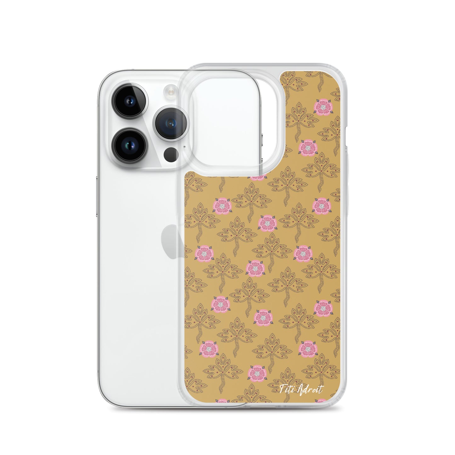 Royal_Honey_Pink_Clear_Phonecase_iPhone