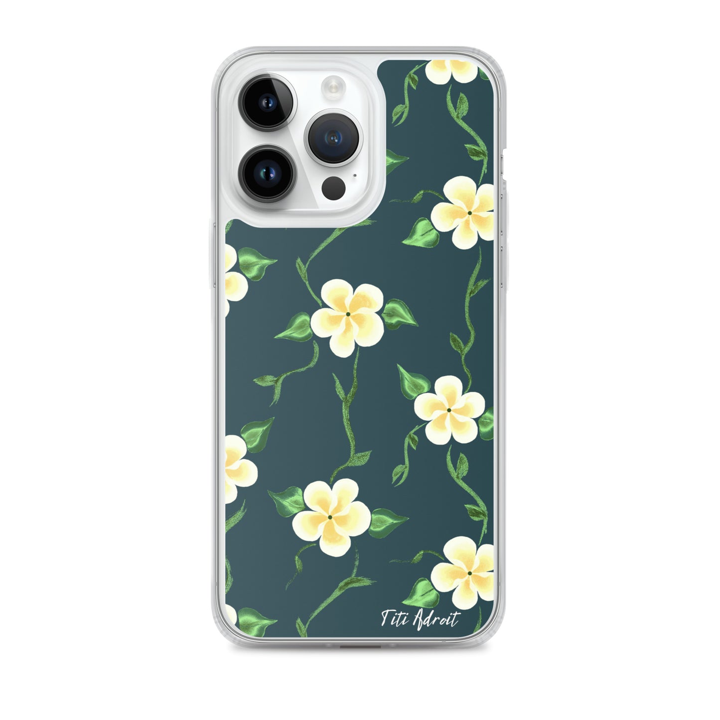 Canary_Spruce_Flower_Clear_Phonecase_iPhone