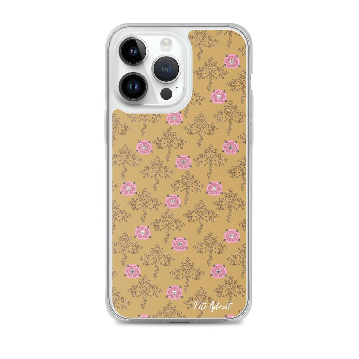 Royal_Honey_Pink_Clear_Phonecase_iPhone
