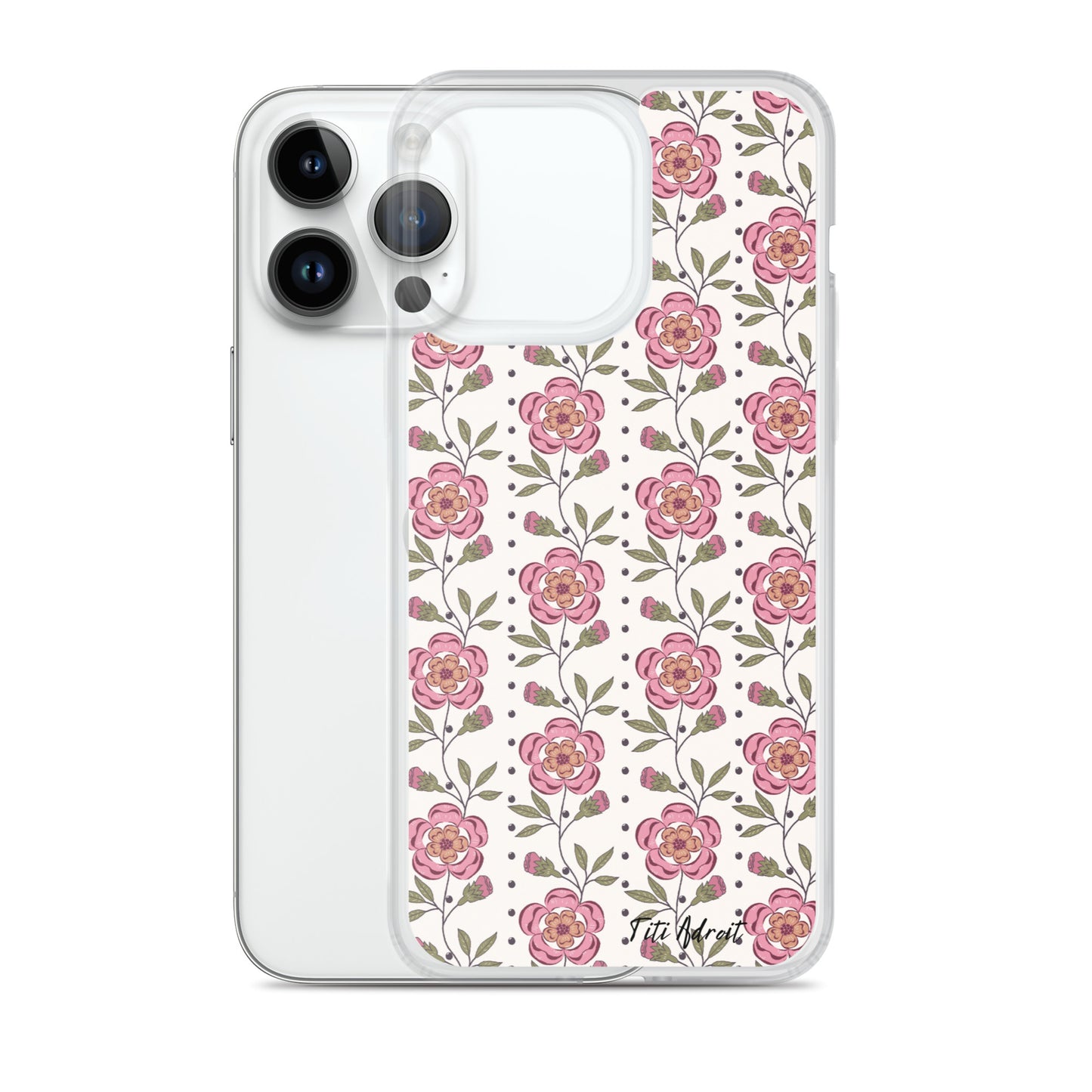 Royal_Rose_Porcelain_Clear_Phonecase_iPhone