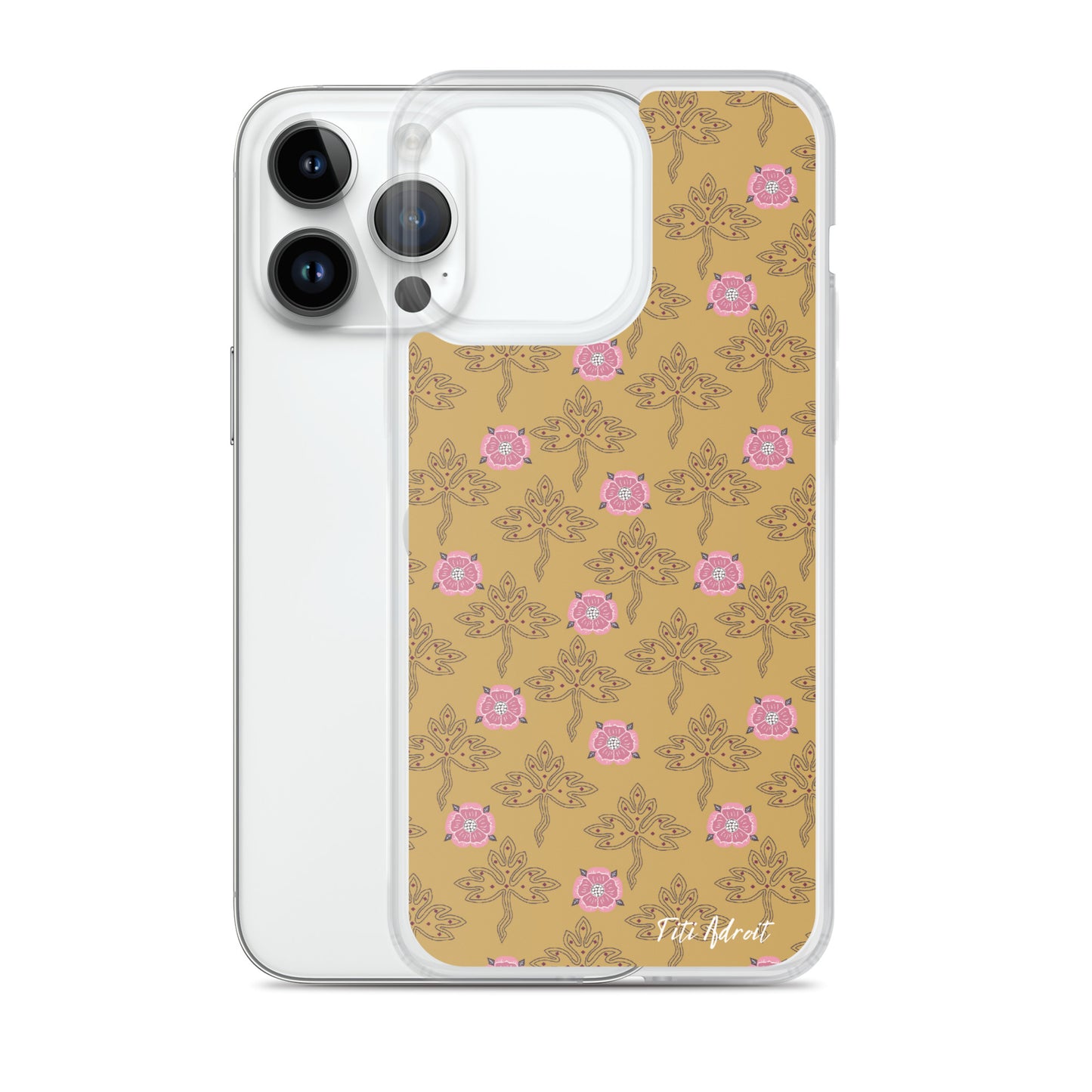 Royal_Honey_Pink_Clear_Phonecase_iPhone