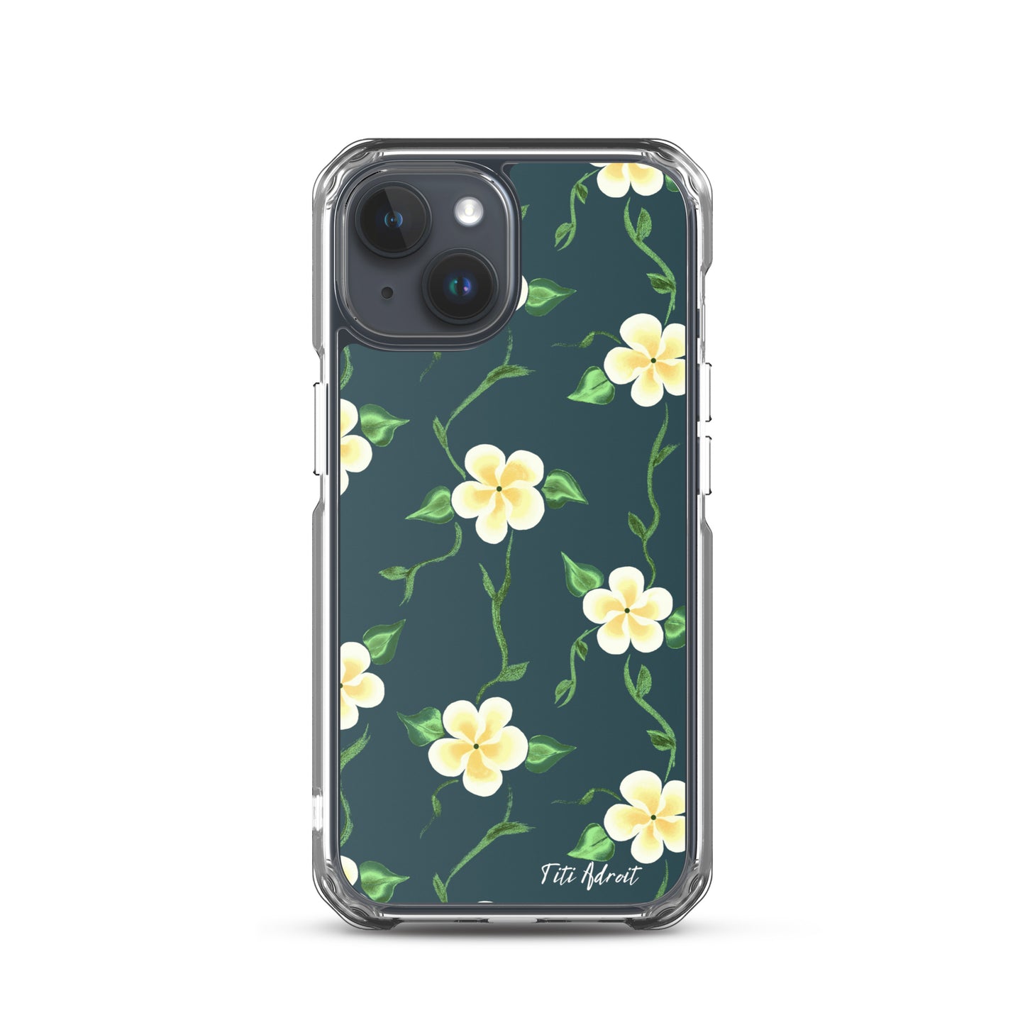 Canary_Spruce_Flower_Clear_Phonecase_iPhone