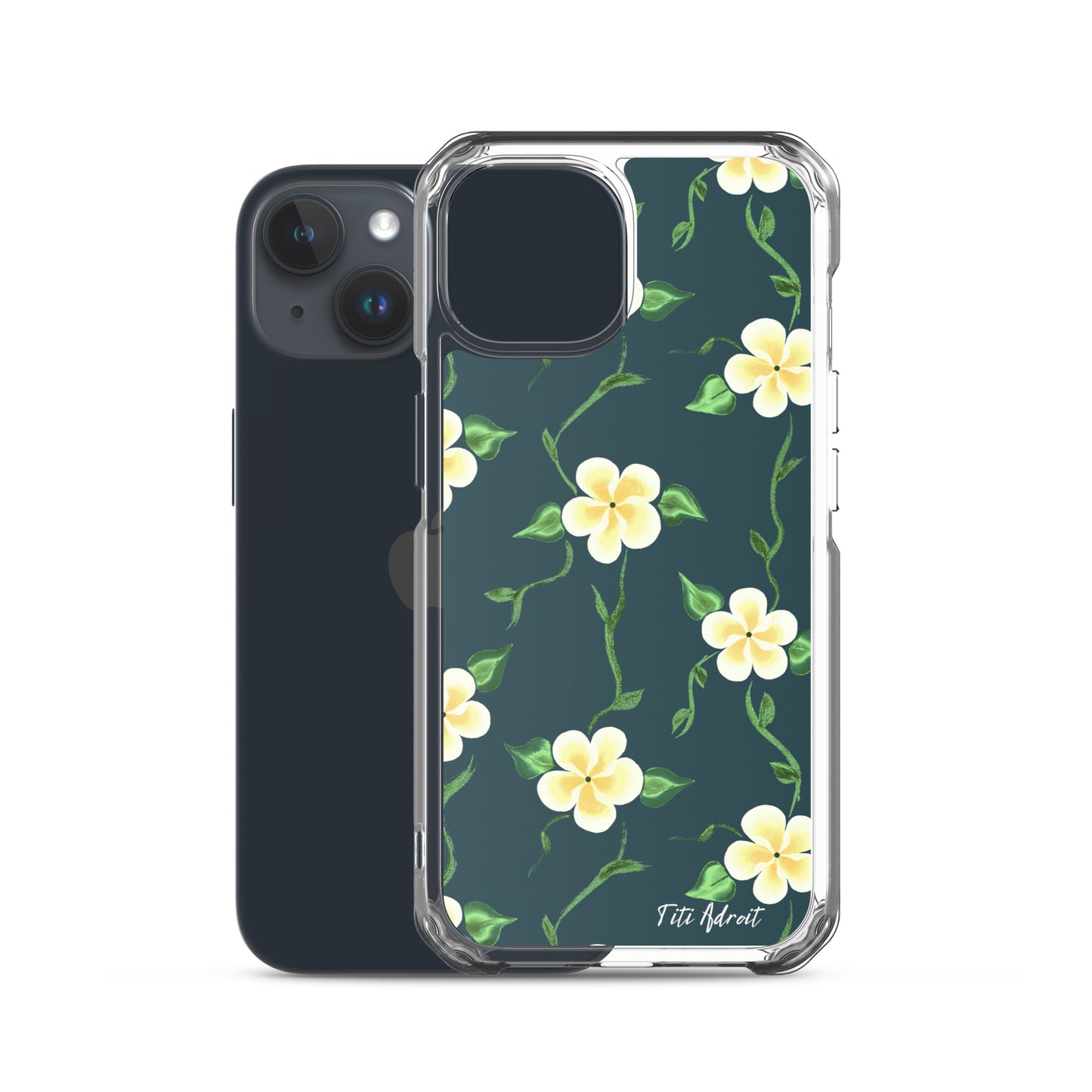 Canary_Spruce_Flower_Clear_Phonecase_iPhone