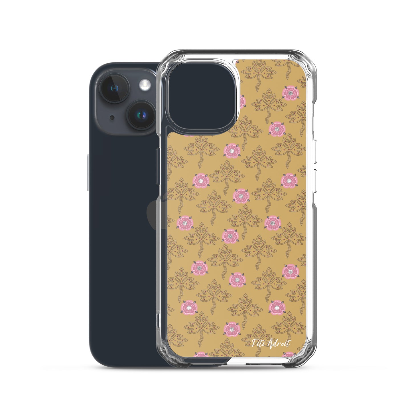 Royal_Honey_Pink_Clear_Phonecase_iPhone